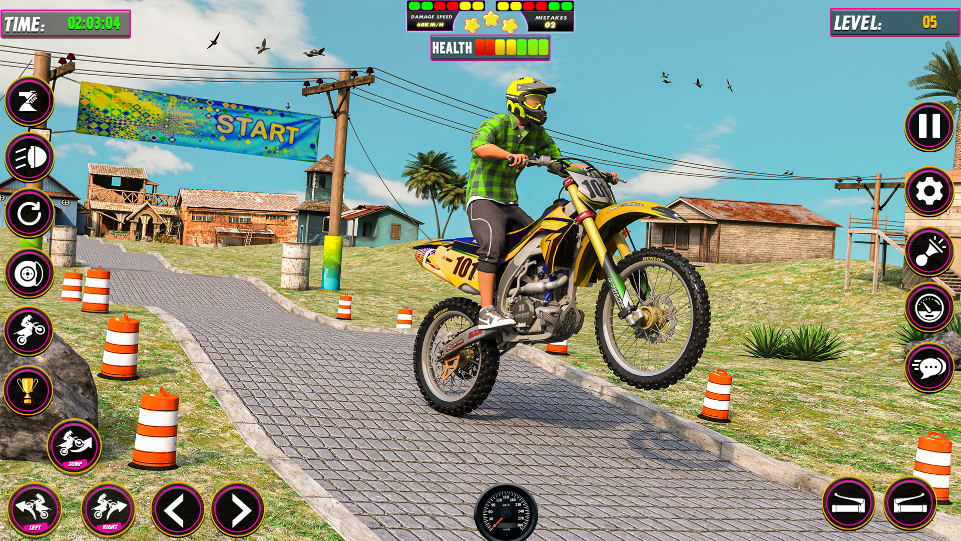اسکرین شات 3 بازی Bike Stunt: Bike Racing Games