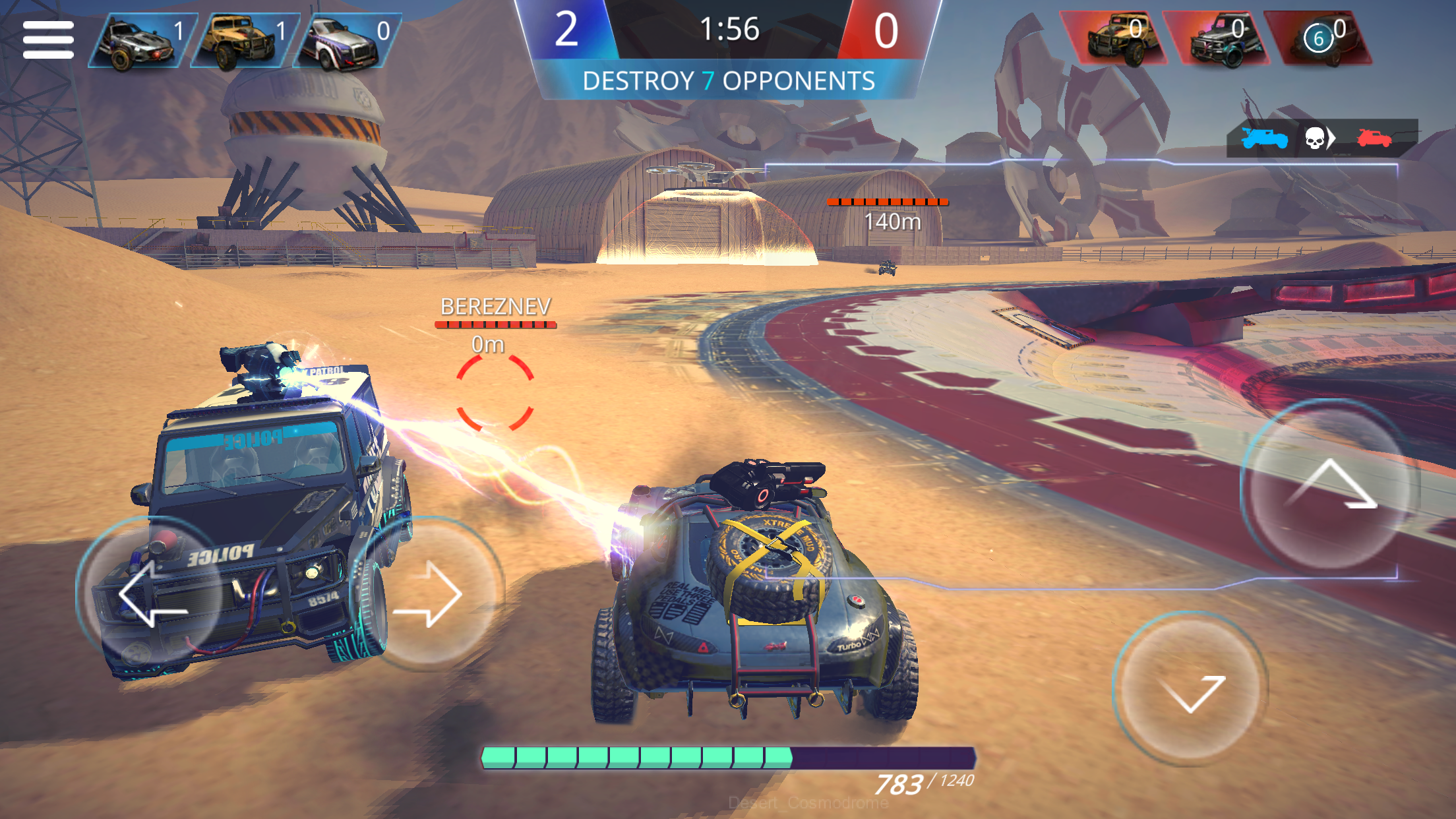 اسکرین شات 7 بازی METAL MADNESS PvP: Car Shooter