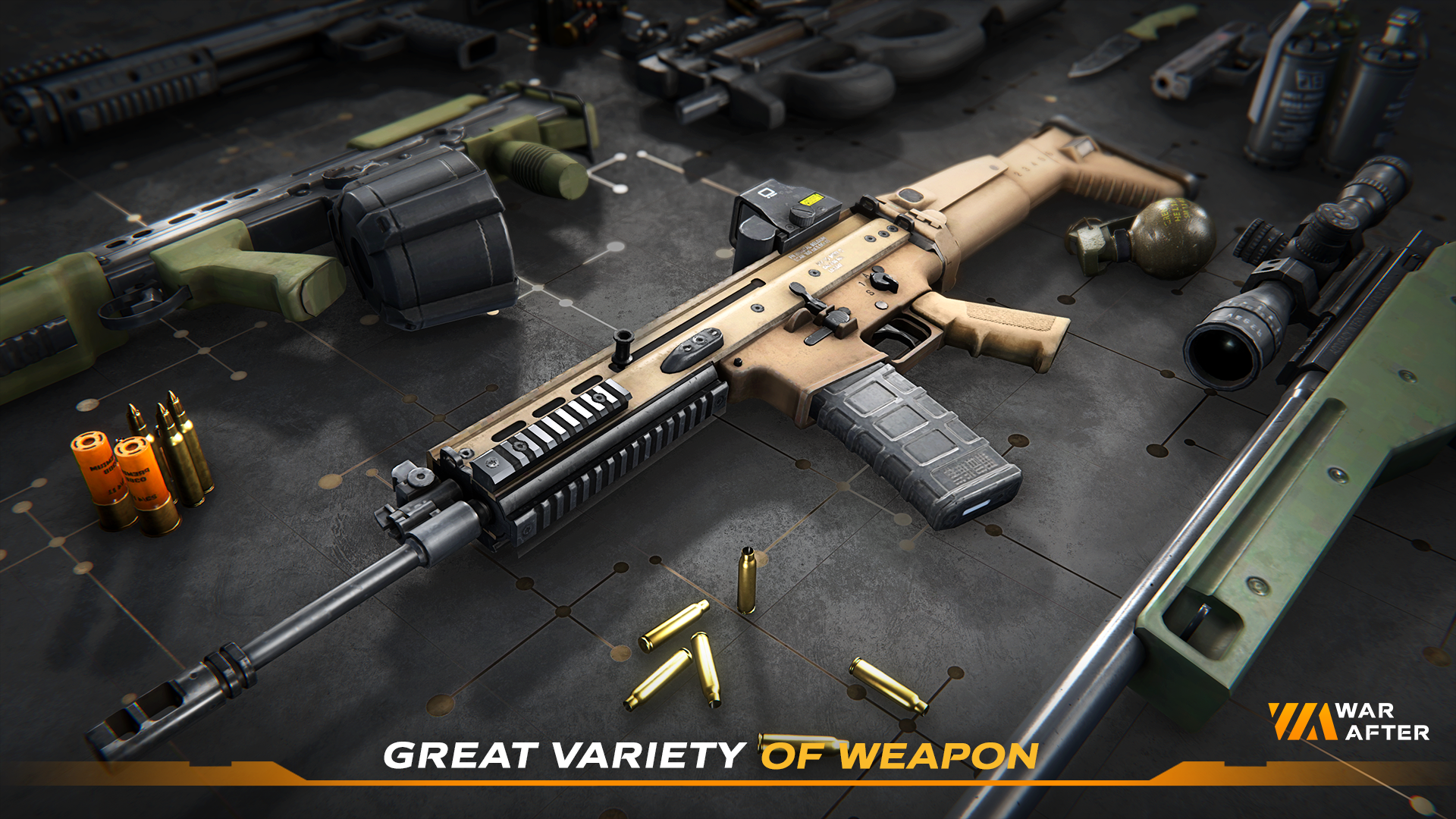 اسکرین شات 3 بازی War After: PvP Shooter