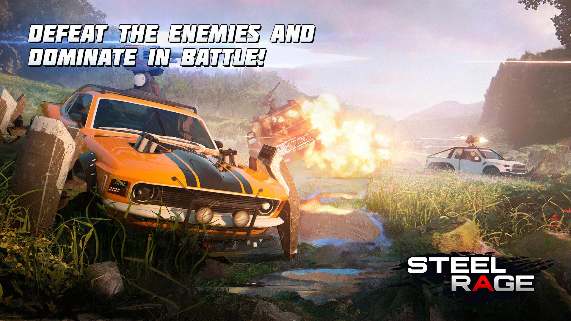 اسکرین شات 2 بازی Steel Rage: Mech Cars PvP War