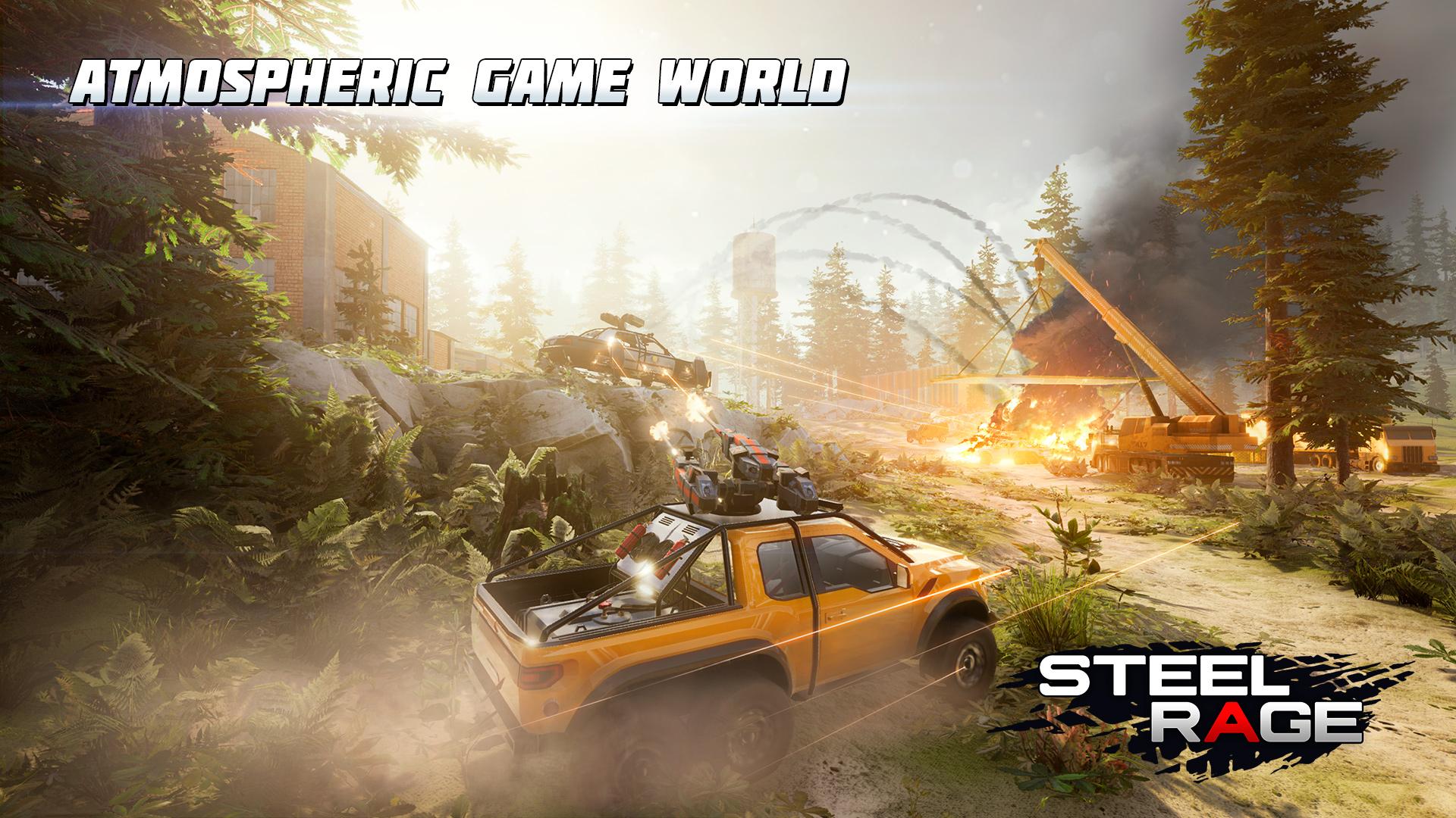 اسکرین شات 3 بازی Steel Rage: Mech Cars PvP War