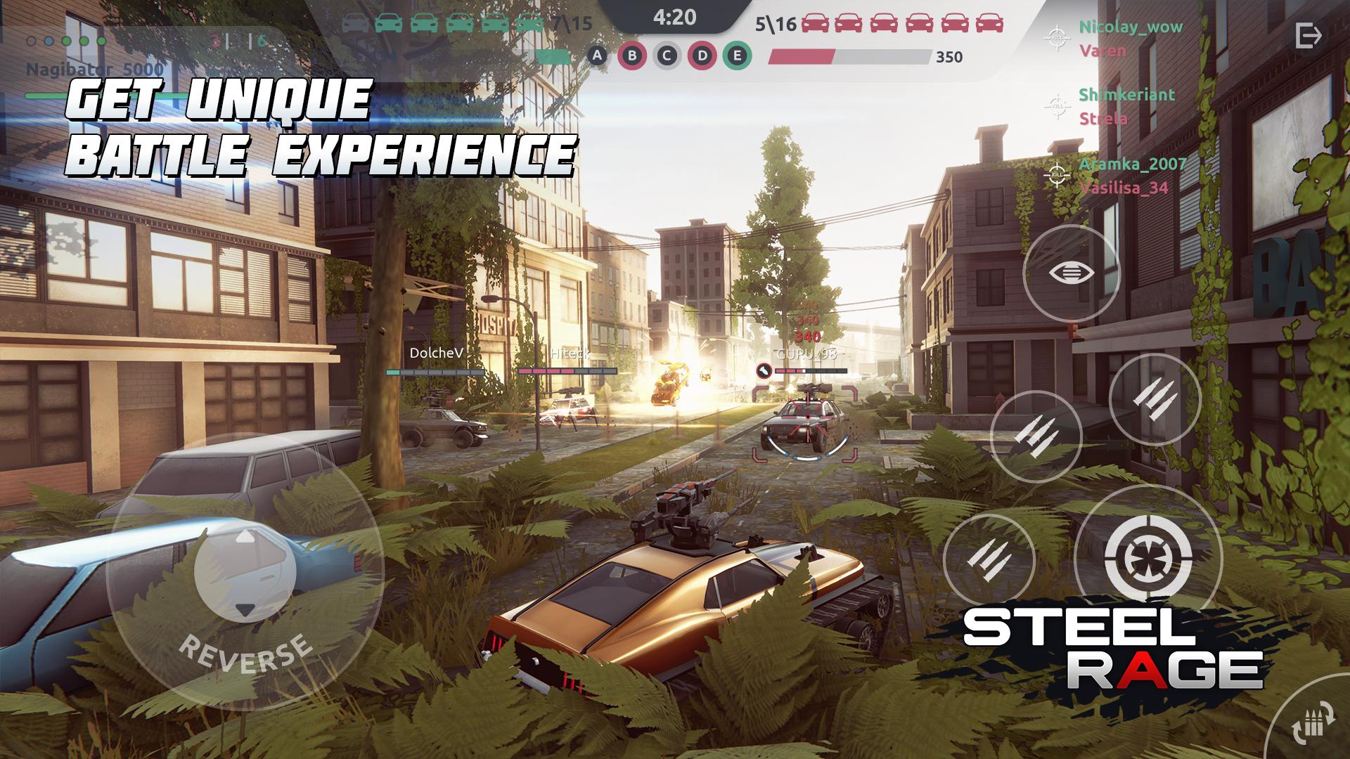 اسکرین شات 5 بازی Steel Rage: Mech Cars PvP War