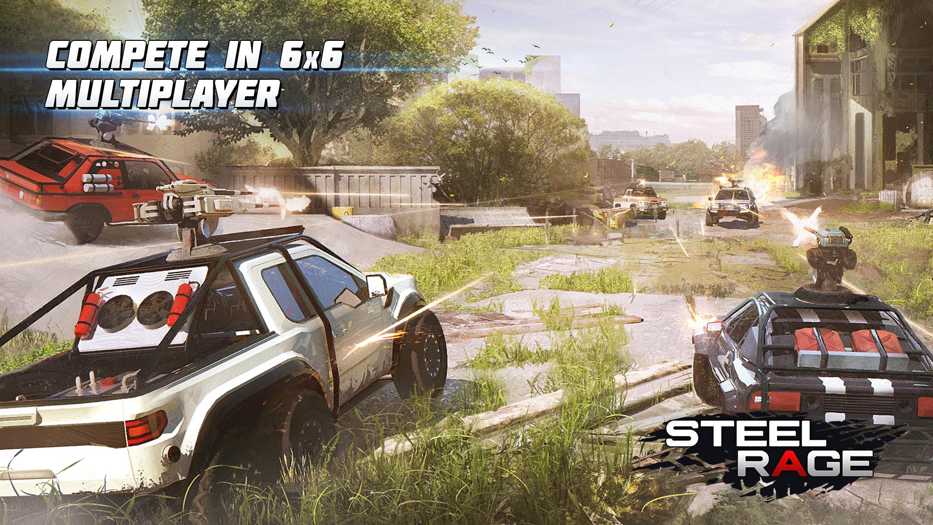 اسکرین شات 1 بازی Steel Rage: Mech Cars PvP War