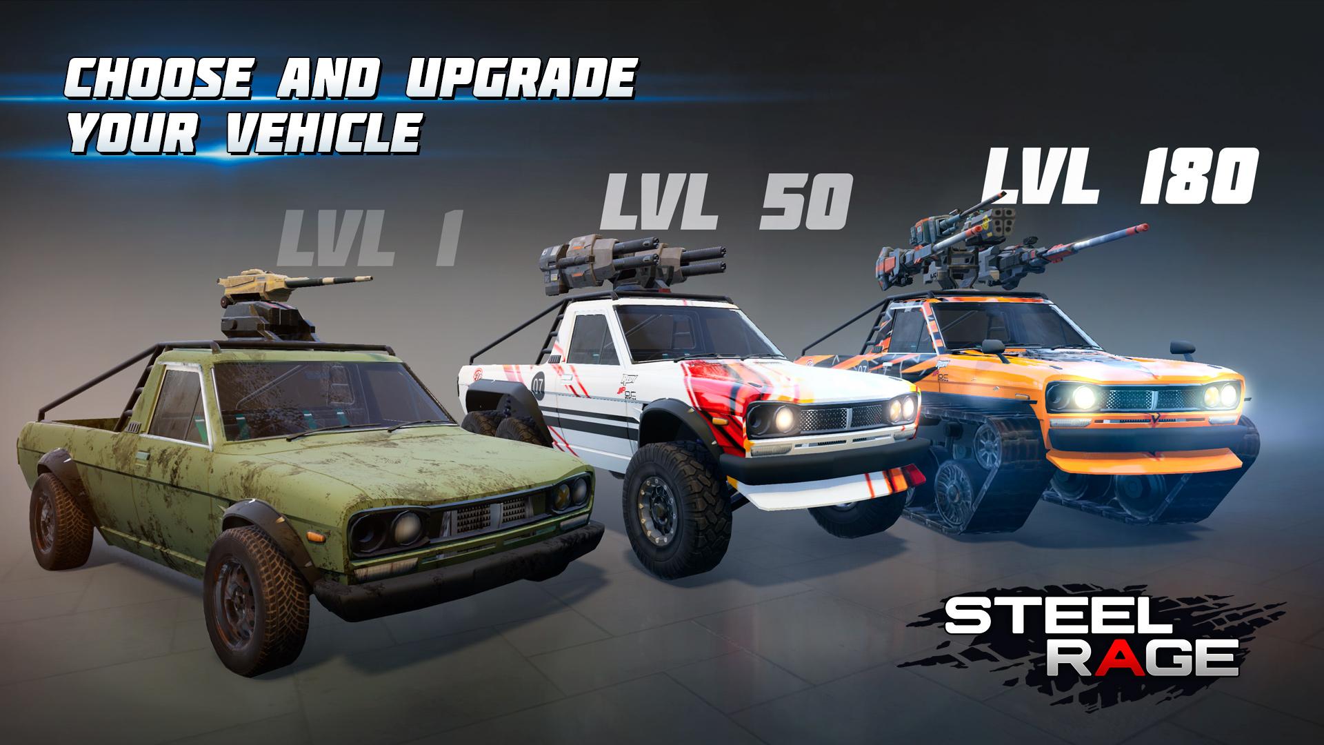 اسکرین شات 4 بازی Steel Rage: Mech Cars PvP War