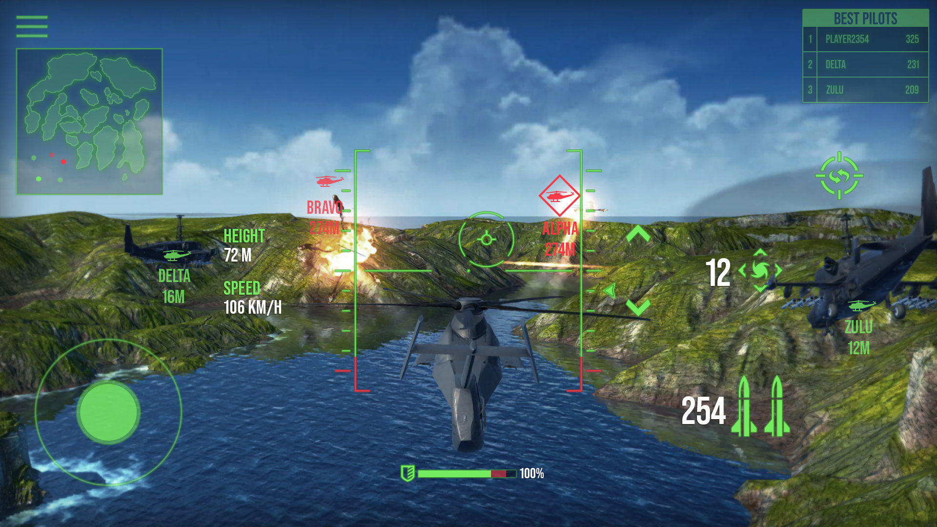 اسکرین شات 6 بازی Modern War Choppers: Shooter