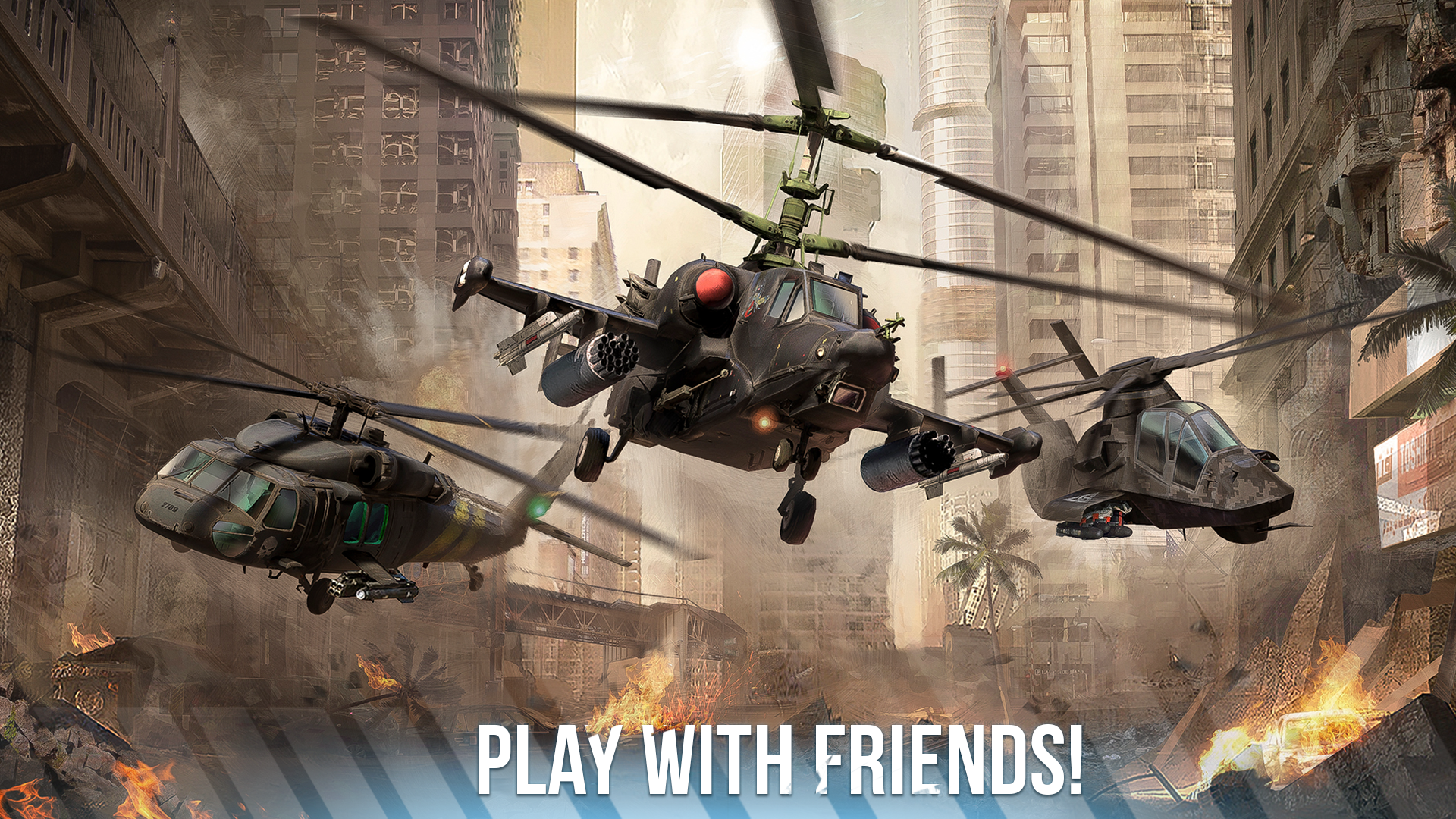 اسکرین شات 3 بازی Modern War Choppers: Shooter