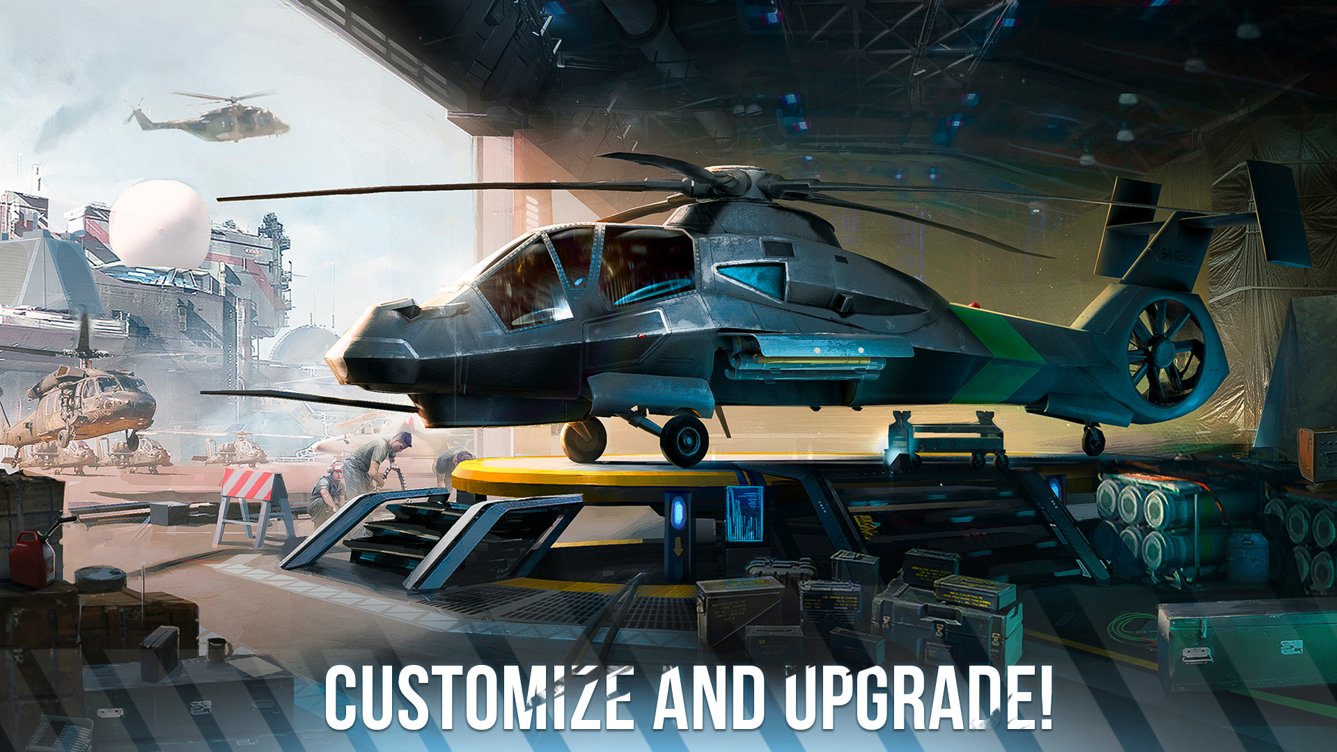 اسکرین شات 5 بازی Modern War Choppers: Shooter