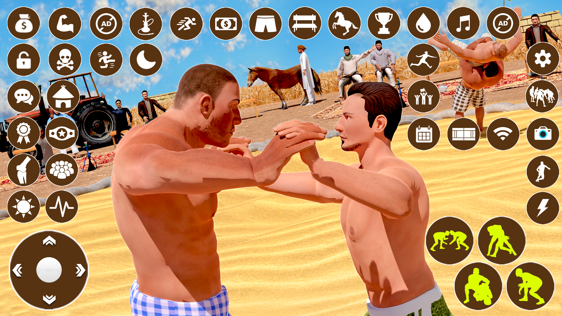 اسکرین شات 5 بازی Kabaddi Game: Pro Wrestling 3D
