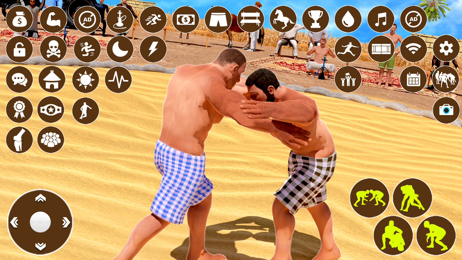 اسکرین شات 2 بازی Kabaddi Game: Pro Wrestling 3D