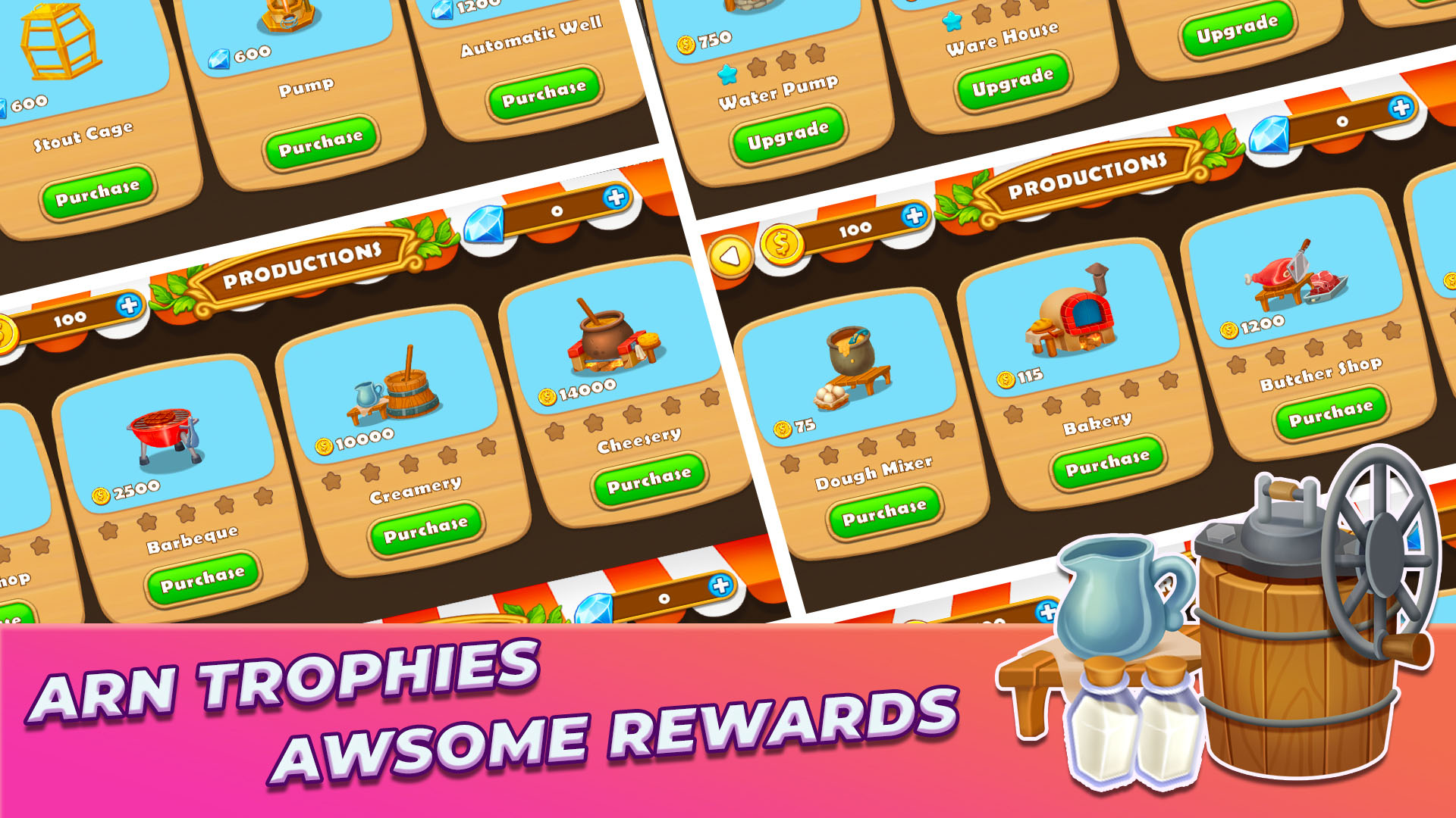 اسکرین شات 7 بازی Happy Farm Mania