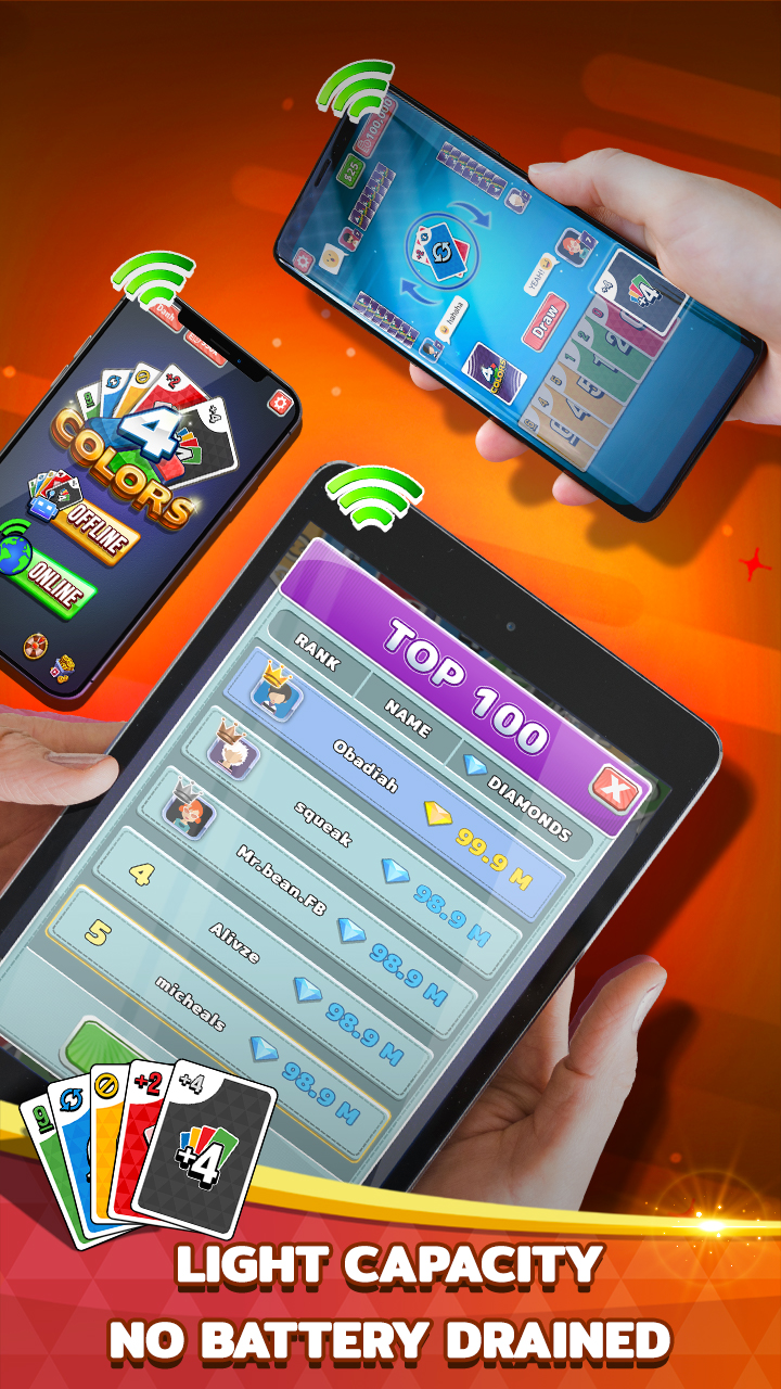 اسکرین شات 7 بازی 4 Colors Card Game