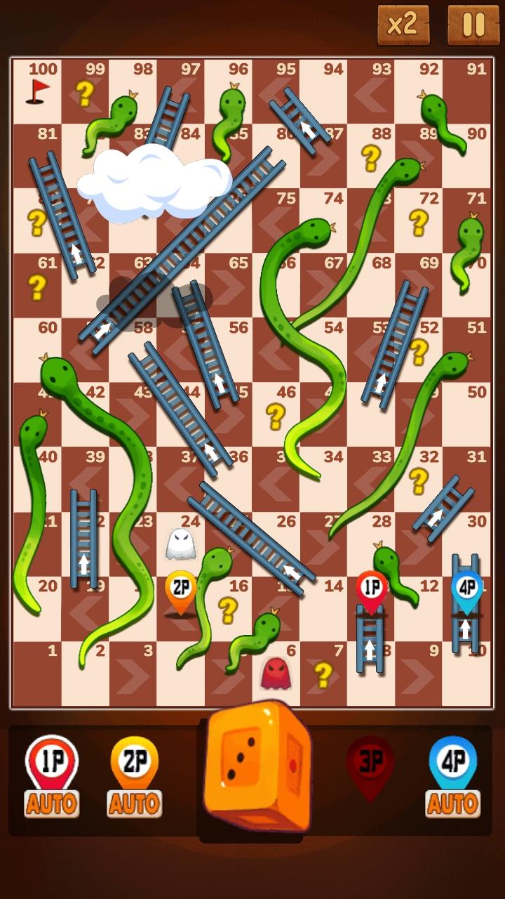اسکرین شات 4 بازی Snakes and Ladders Board Game