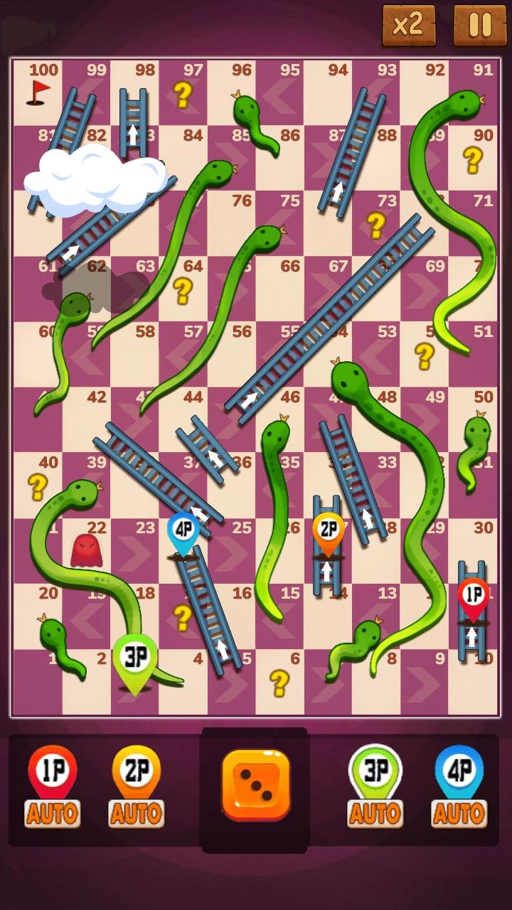 اسکرین شات 3 بازی Snakes and Ladders Board Game