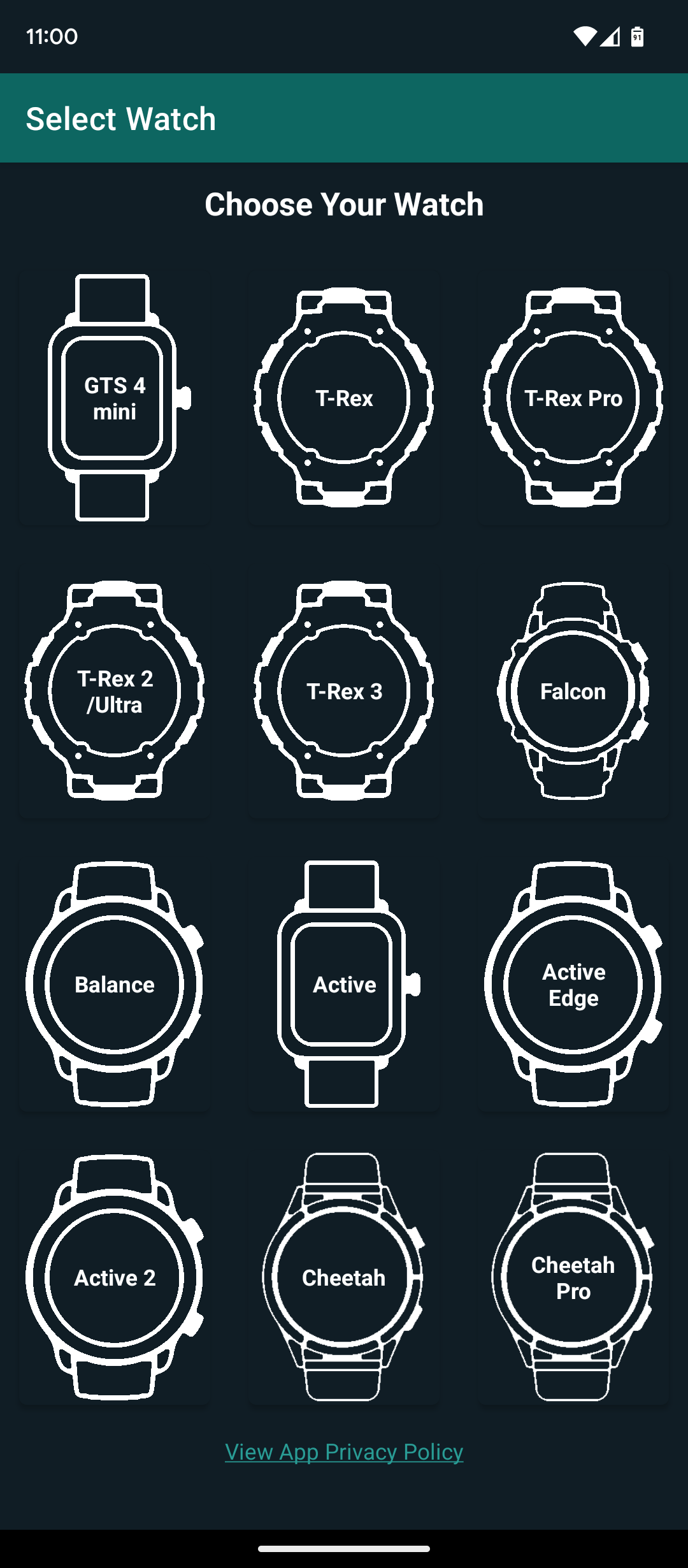 اسکرین شات 1 برنامه Watchfaces for Amaz Watches