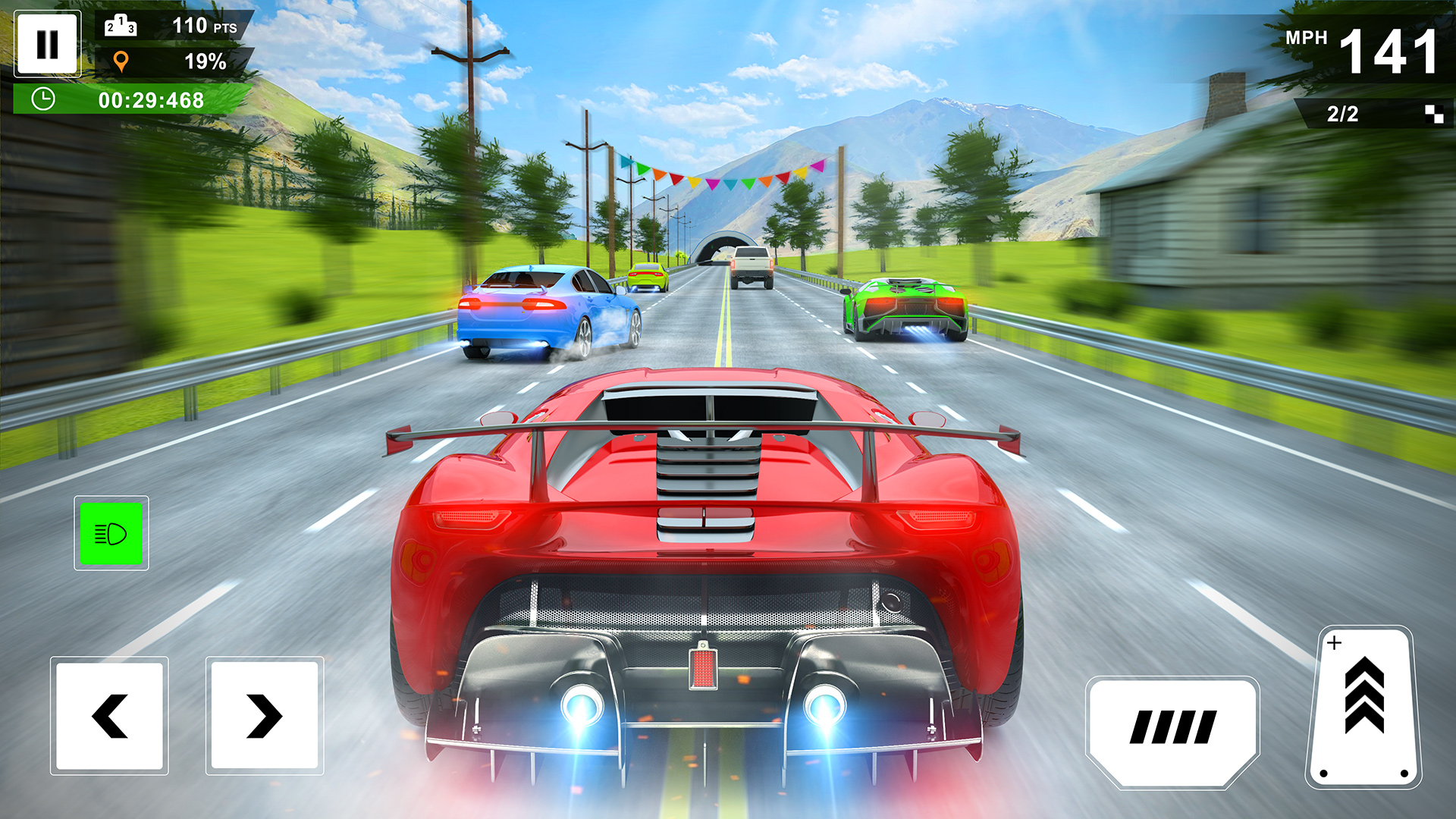 اسکرین شات 2 بازی Car Games 3D - Gadi Wali Game
