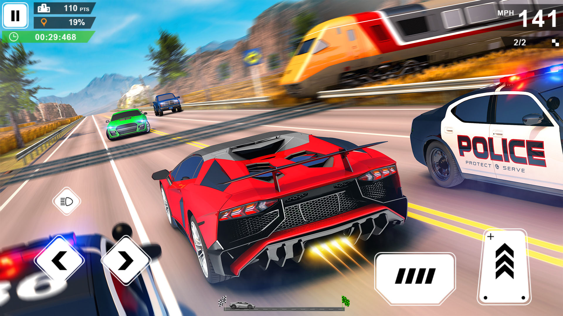 اسکرین شات 5 بازی Car Games 3D - Gadi Wali Game