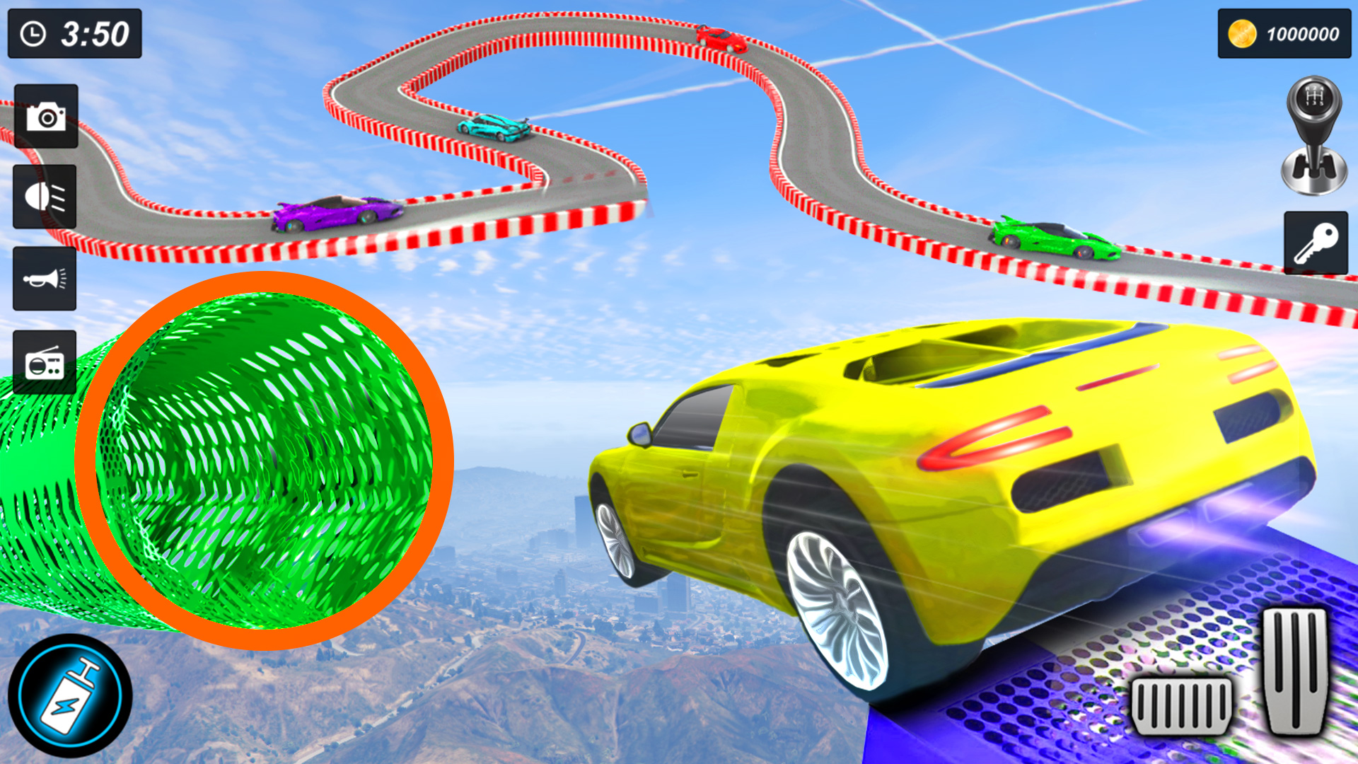 اسکرین شات 4 بازی Car Stunt Game - Car Games 3D