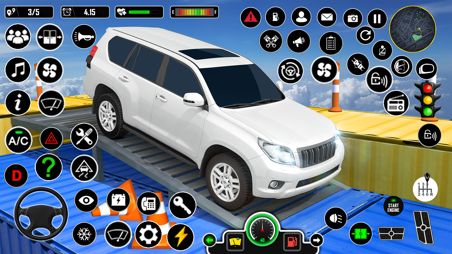 اسکرین شات 4 بازی SUV Parking Game - Car Parking