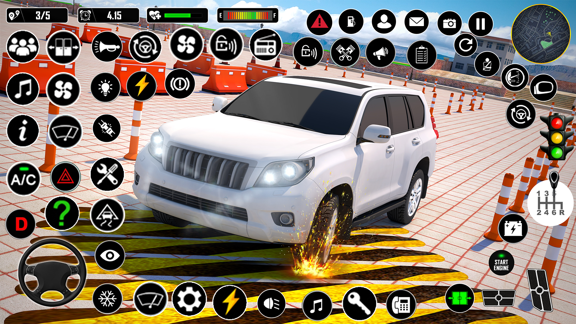 اسکرین شات 5 بازی SUV Parking Game - Car Parking