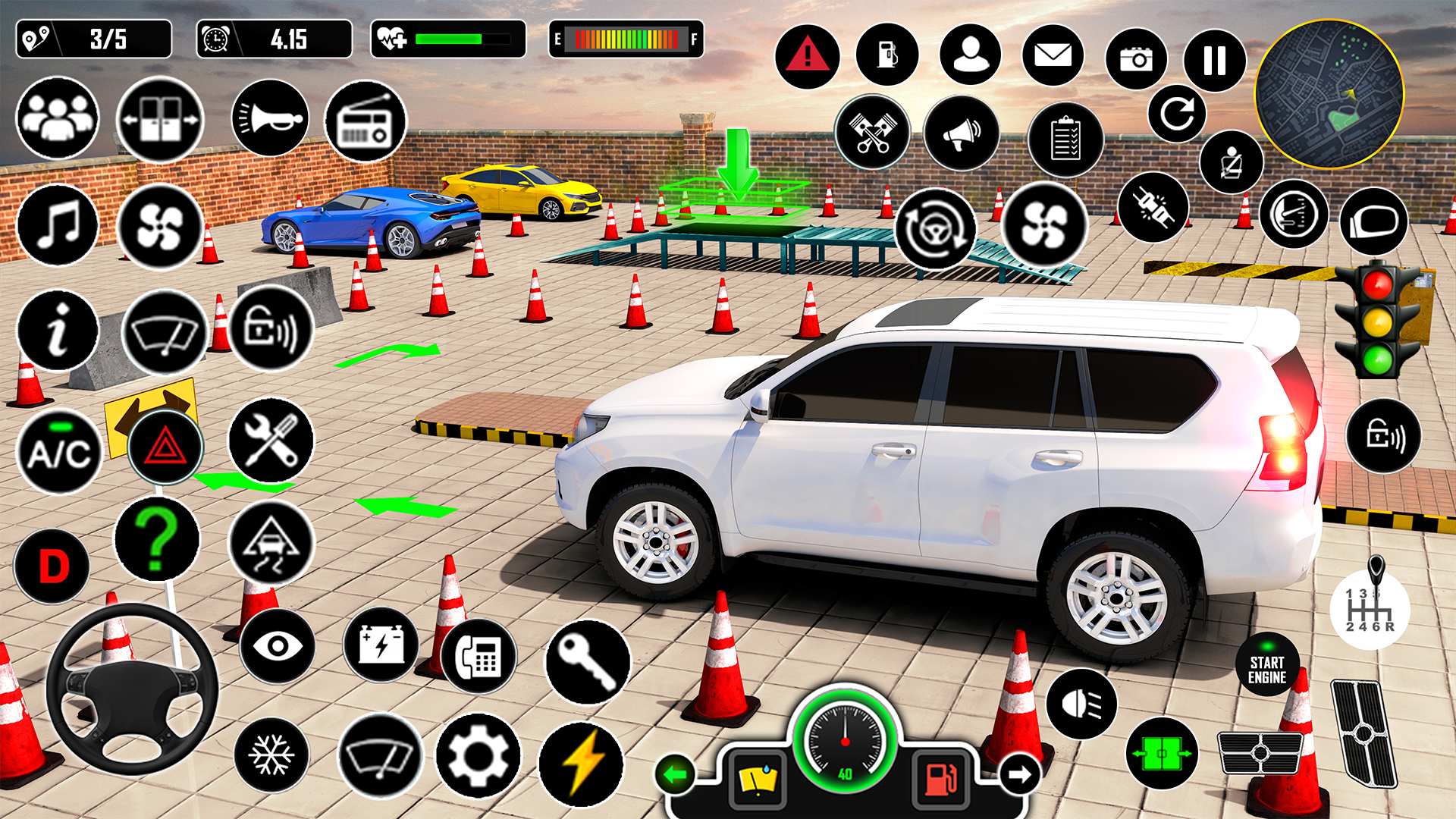 اسکرین شات 3 بازی SUV Parking Game - Car Parking