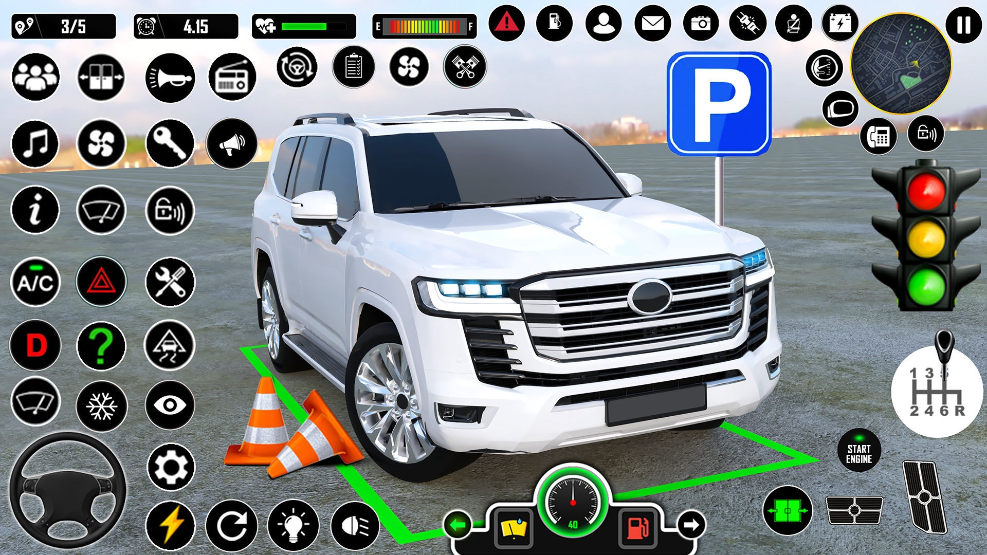 اسکرین شات 7 بازی SUV Parking Game - Car Parking