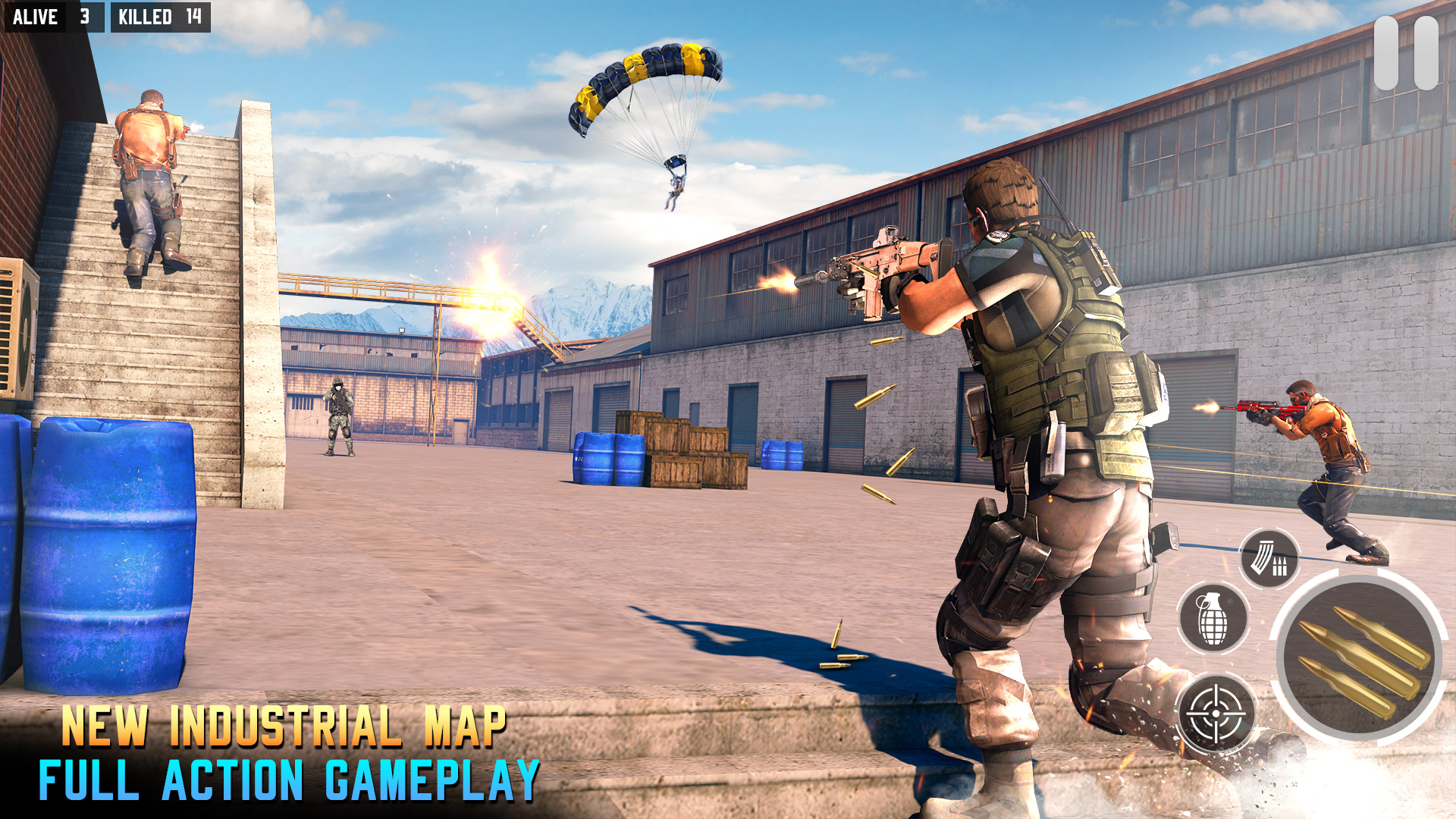 اسکرین شات 2 بازی Gun Games 3D Banduk Wala Game