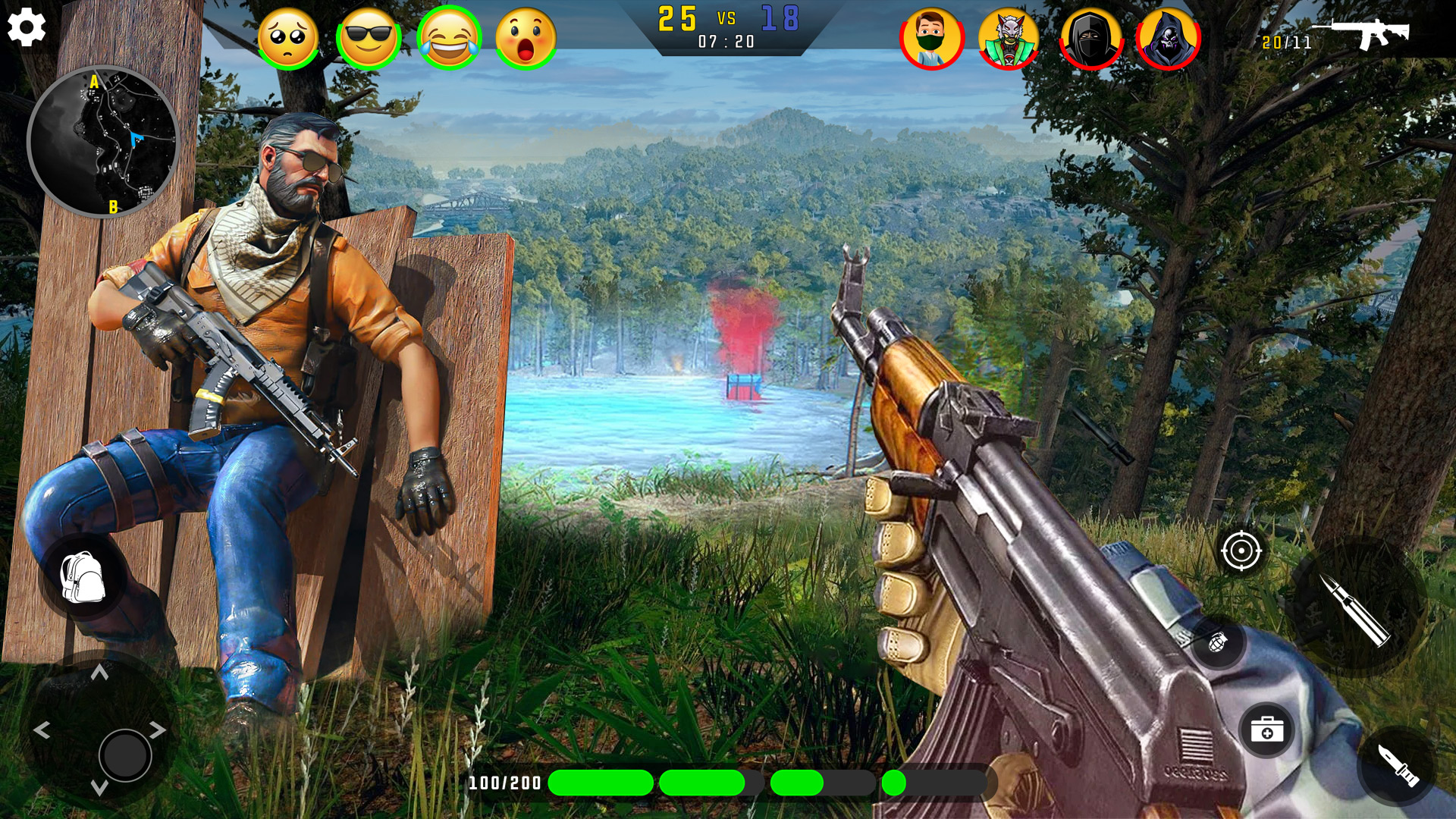 اسکرین شات 4 بازی Gun Games 3D Banduk Wala Game