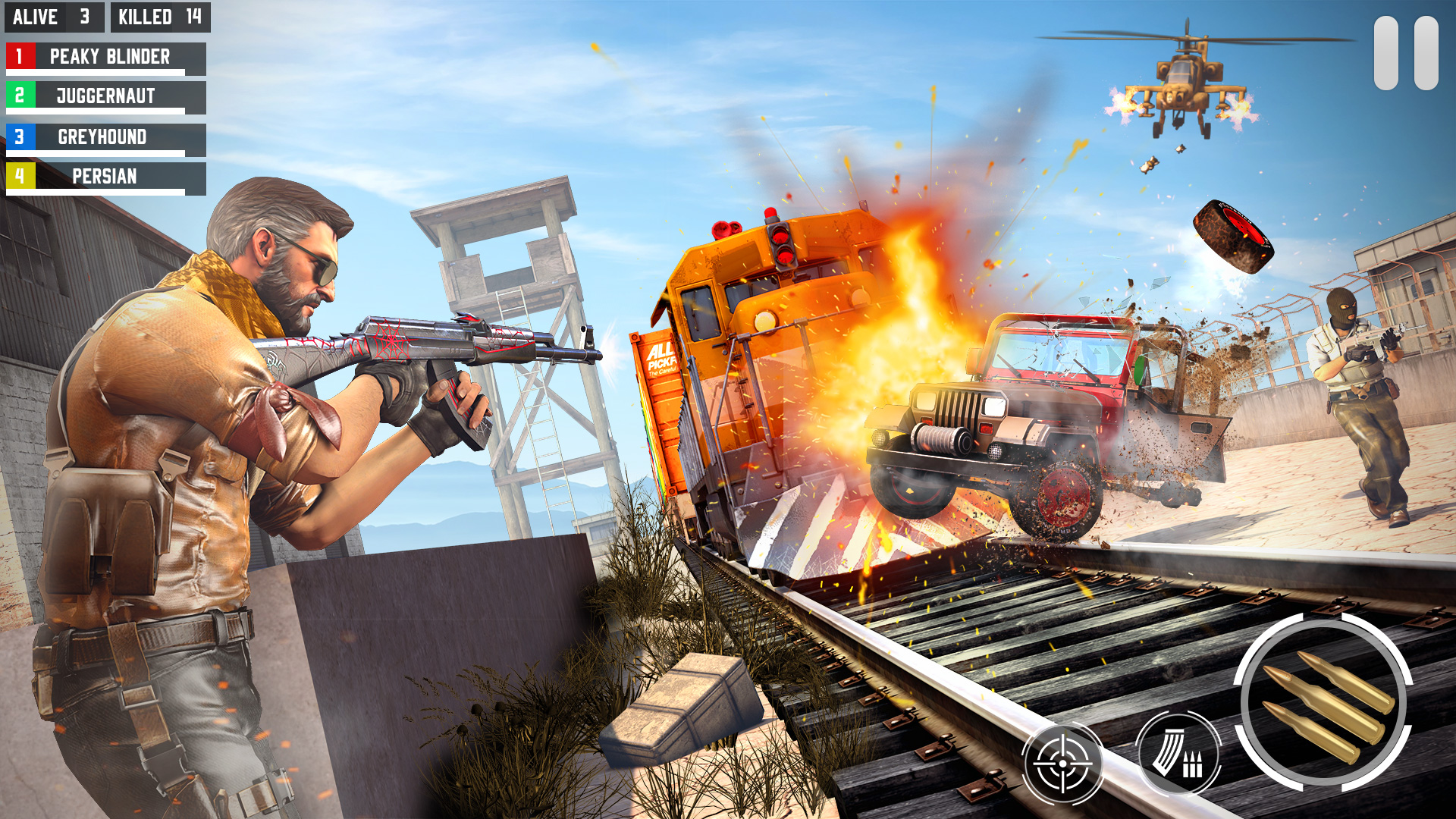 اسکرین شات 1 بازی Gun Games 3D Banduk Wala Game