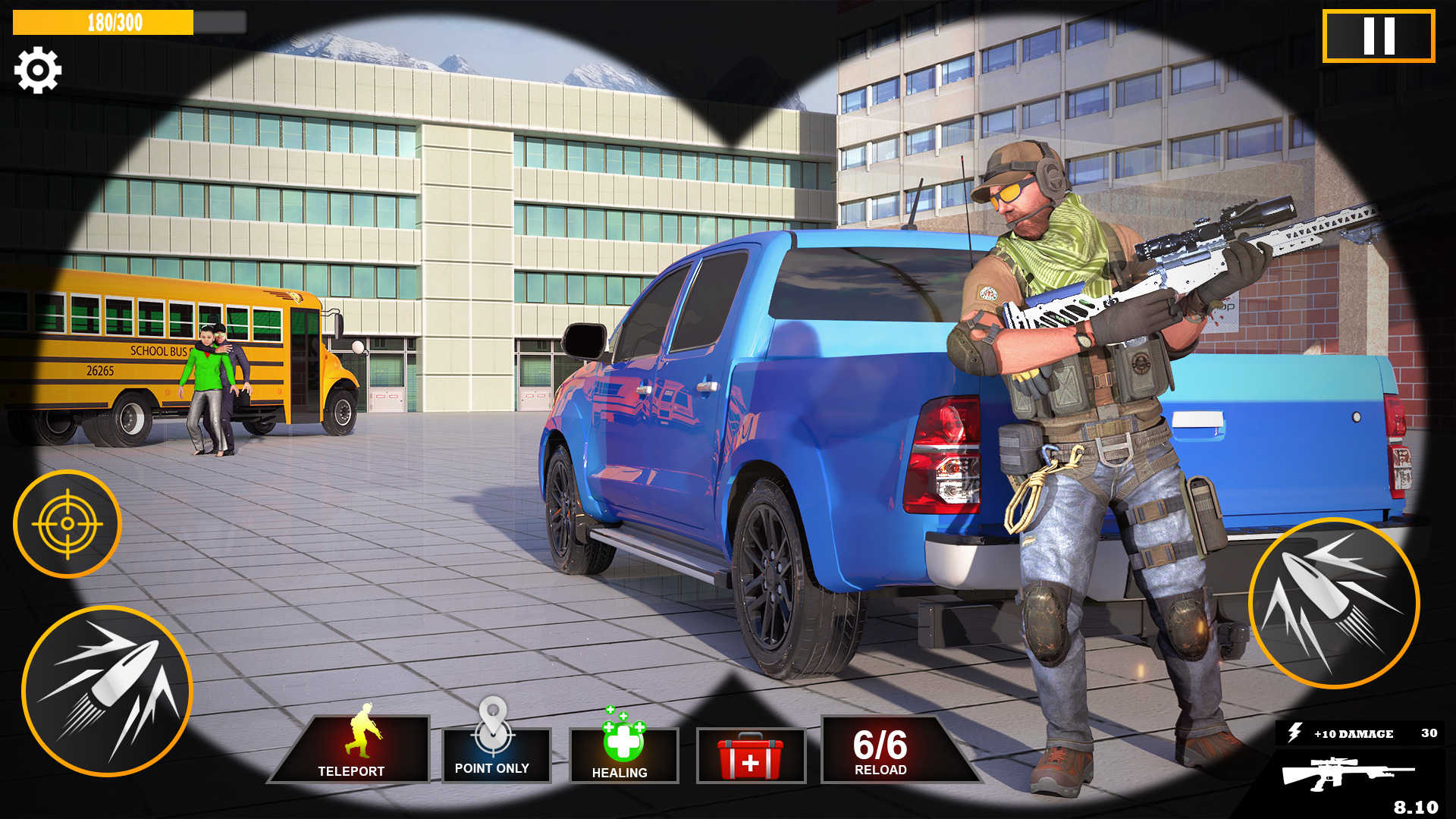 اسکرین شات 5 بازی Banduk Game - Sniper Gun Games