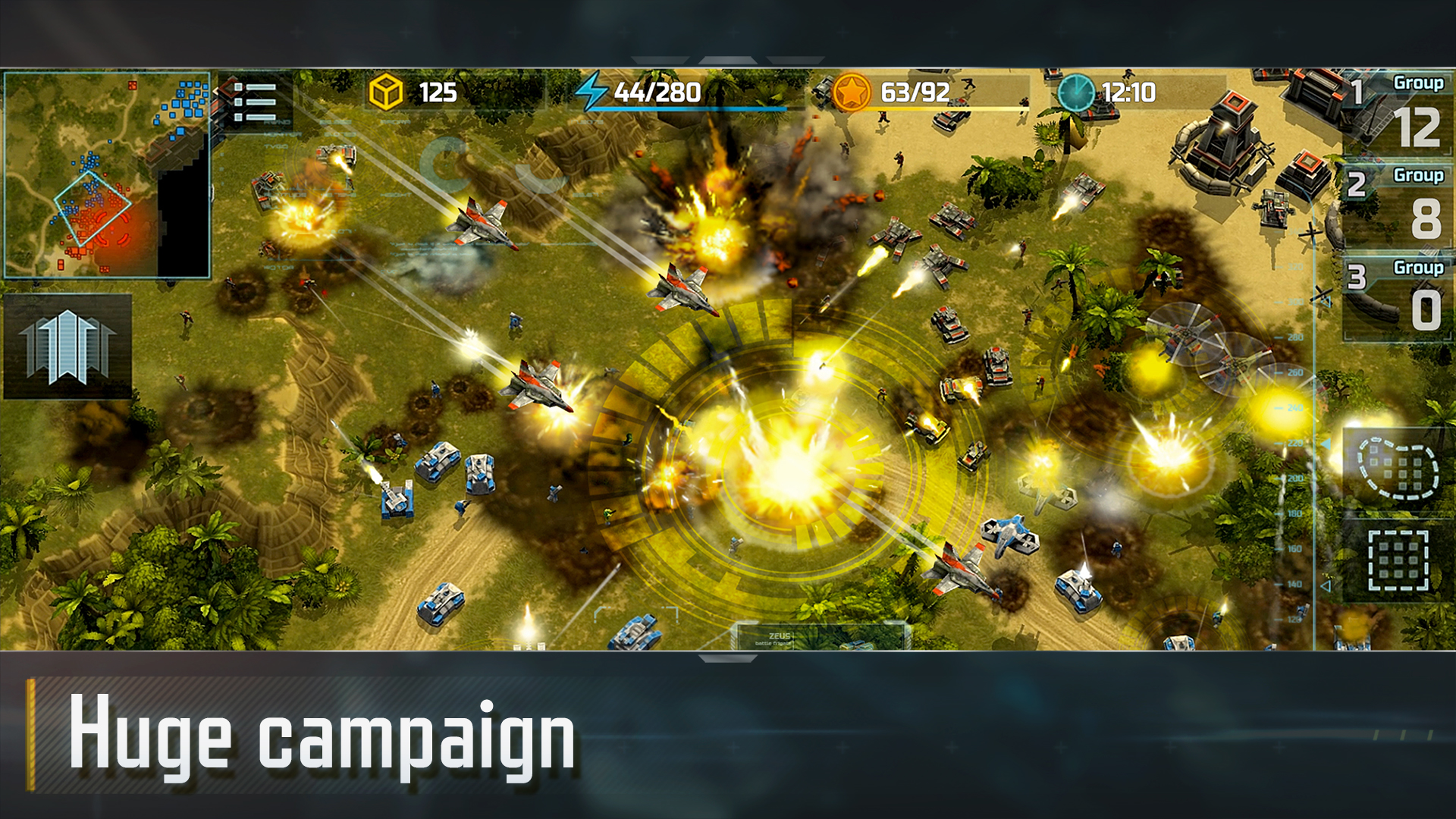 اسکرین شات 7 بازی Art of War 3:RTS strategy game