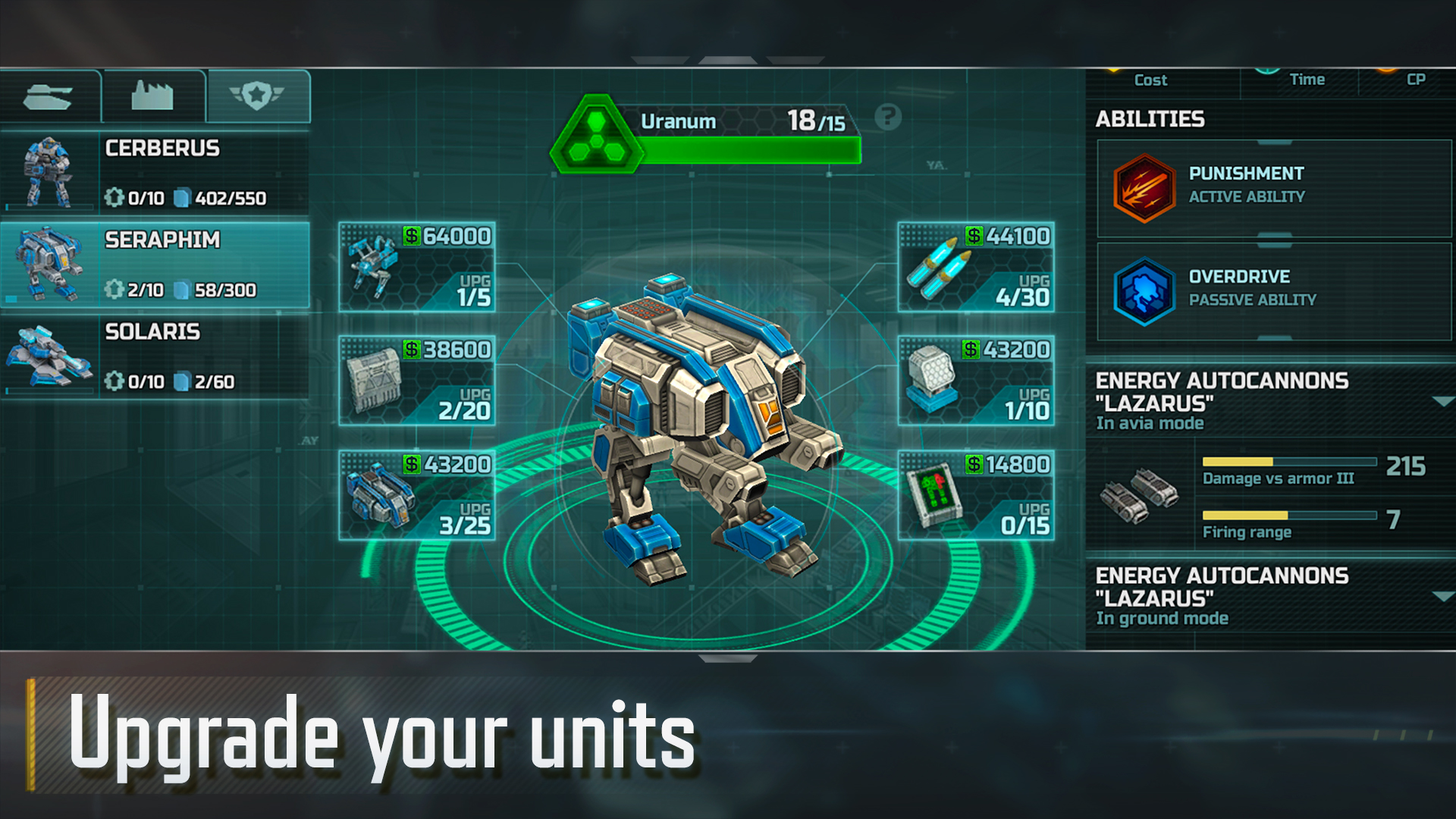 اسکرین شات 3 بازی Art of War 3:RTS strategy game