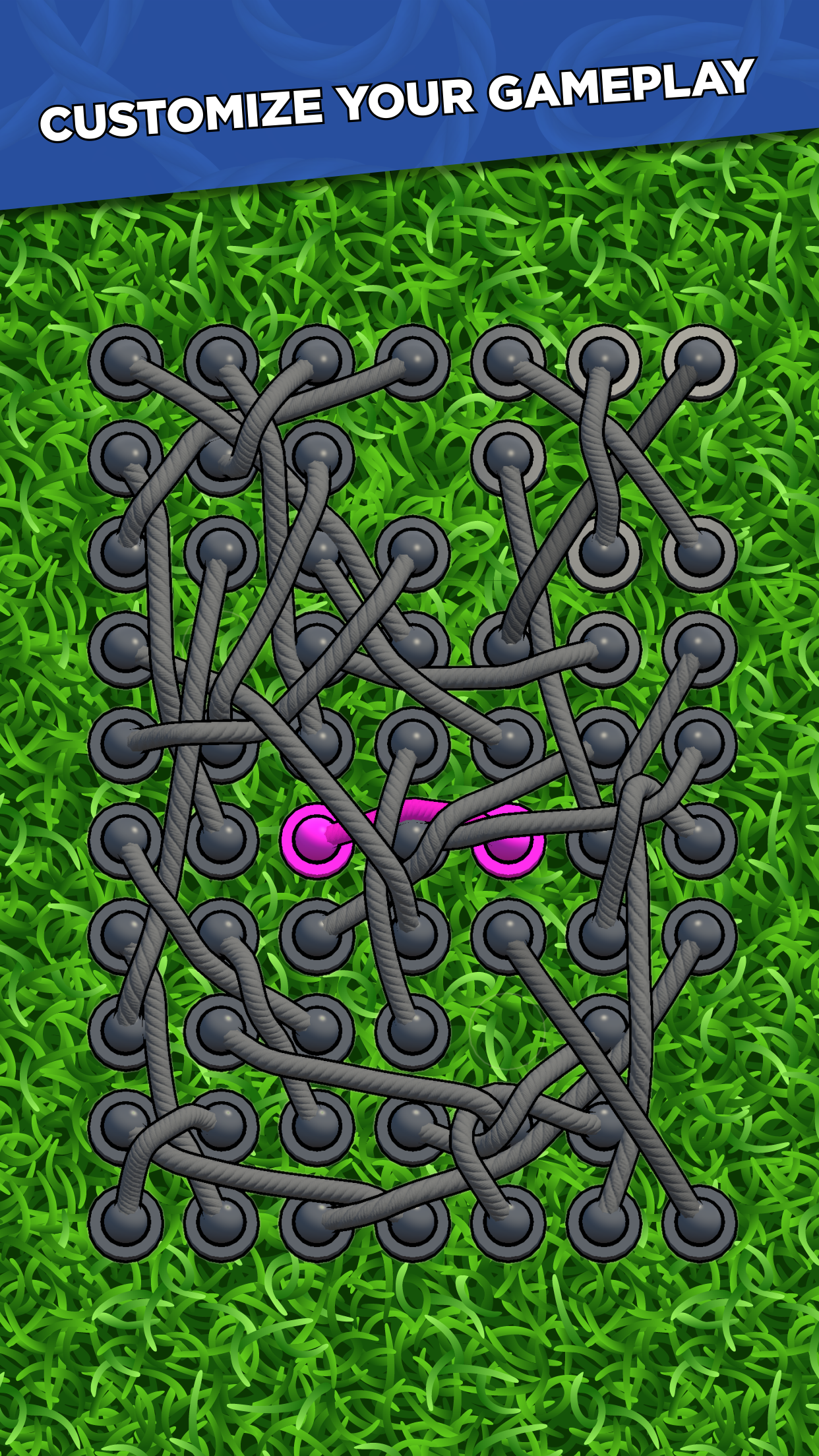 اسکرین شات 5 بازی Twisted Ropes: Untangle 3D