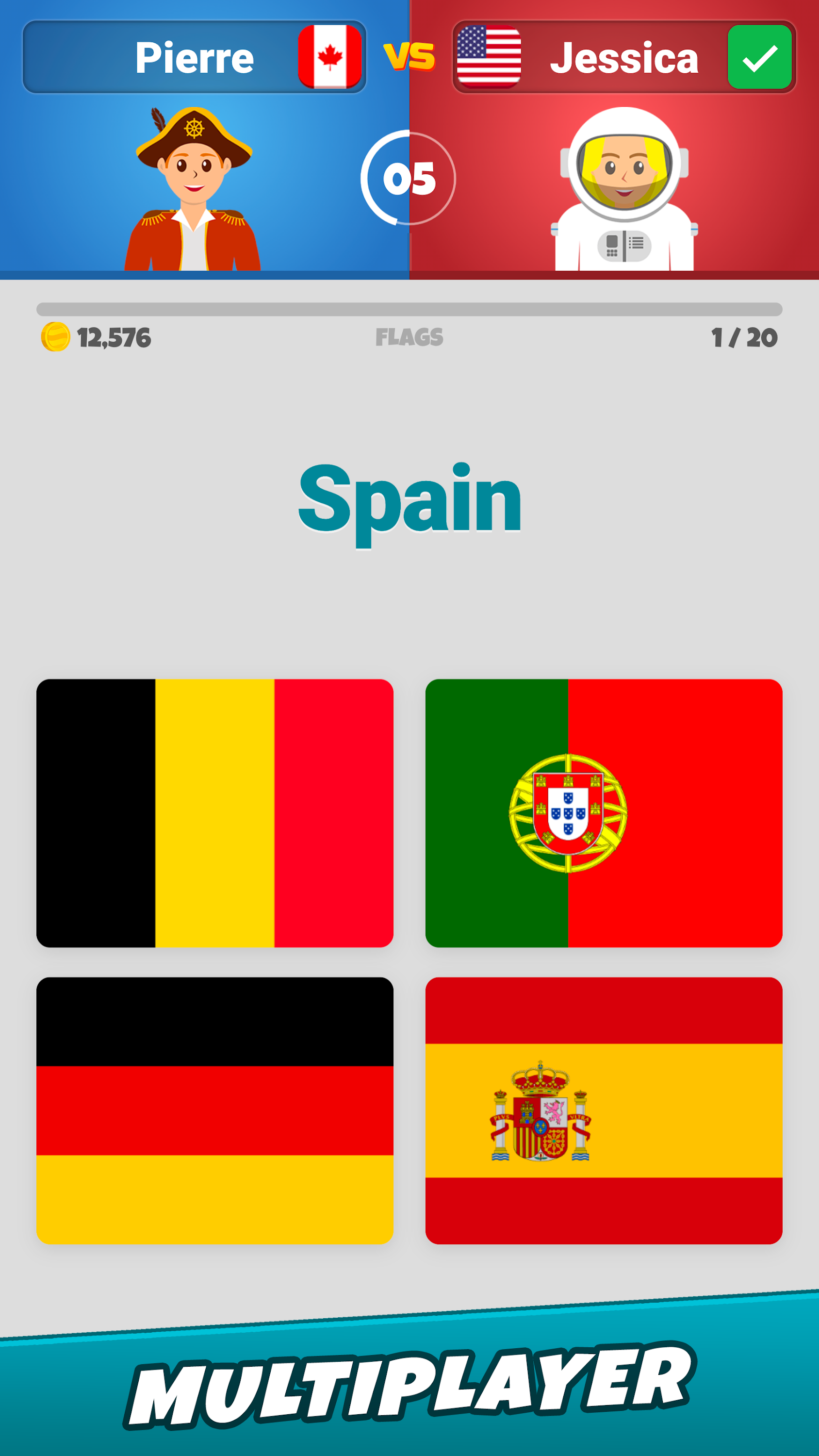 اسکرین شات 3 بازی Flags 2: Multiplayer