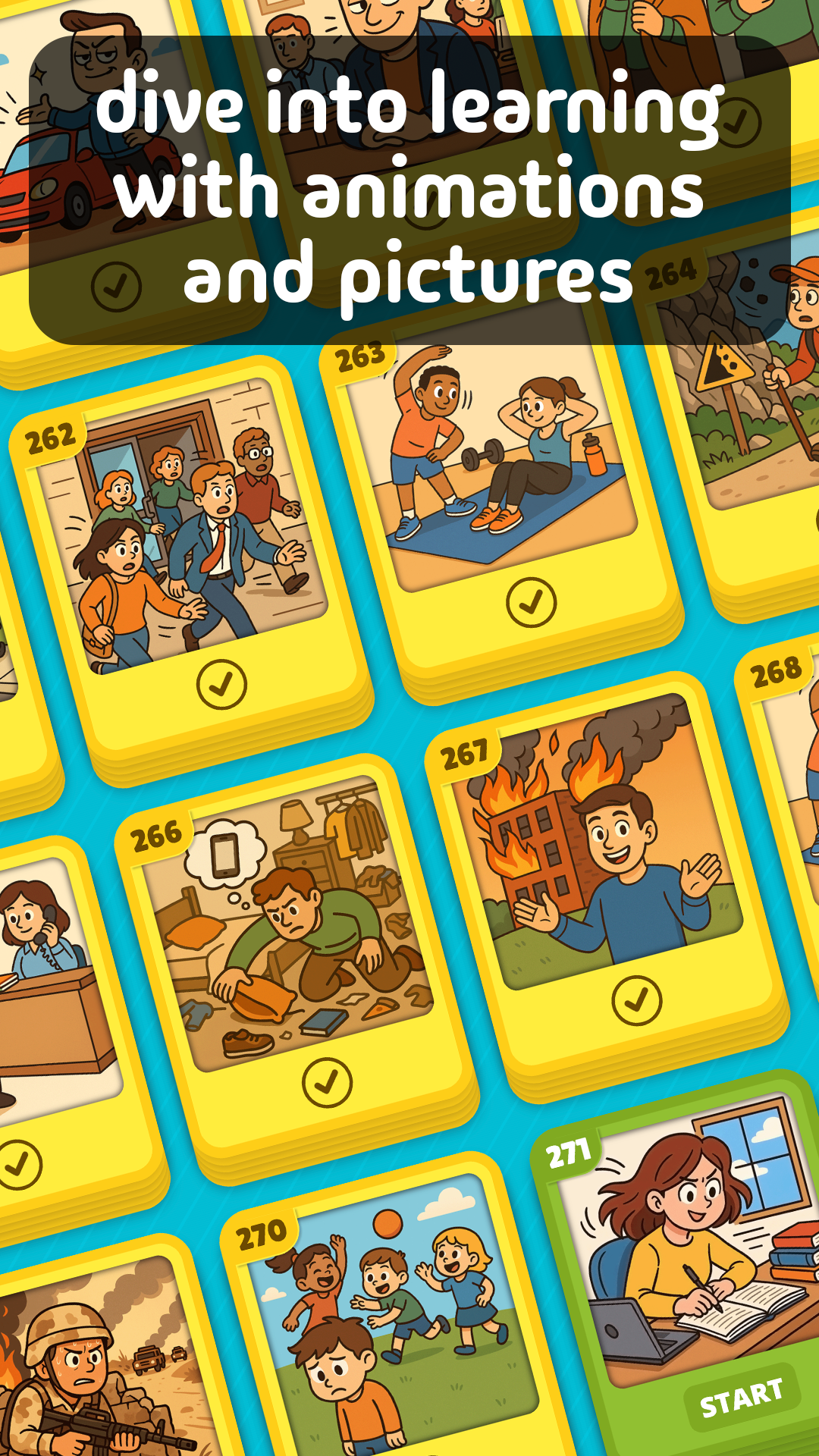 اسکرین شات 4 برنامه English Irregular Verbs