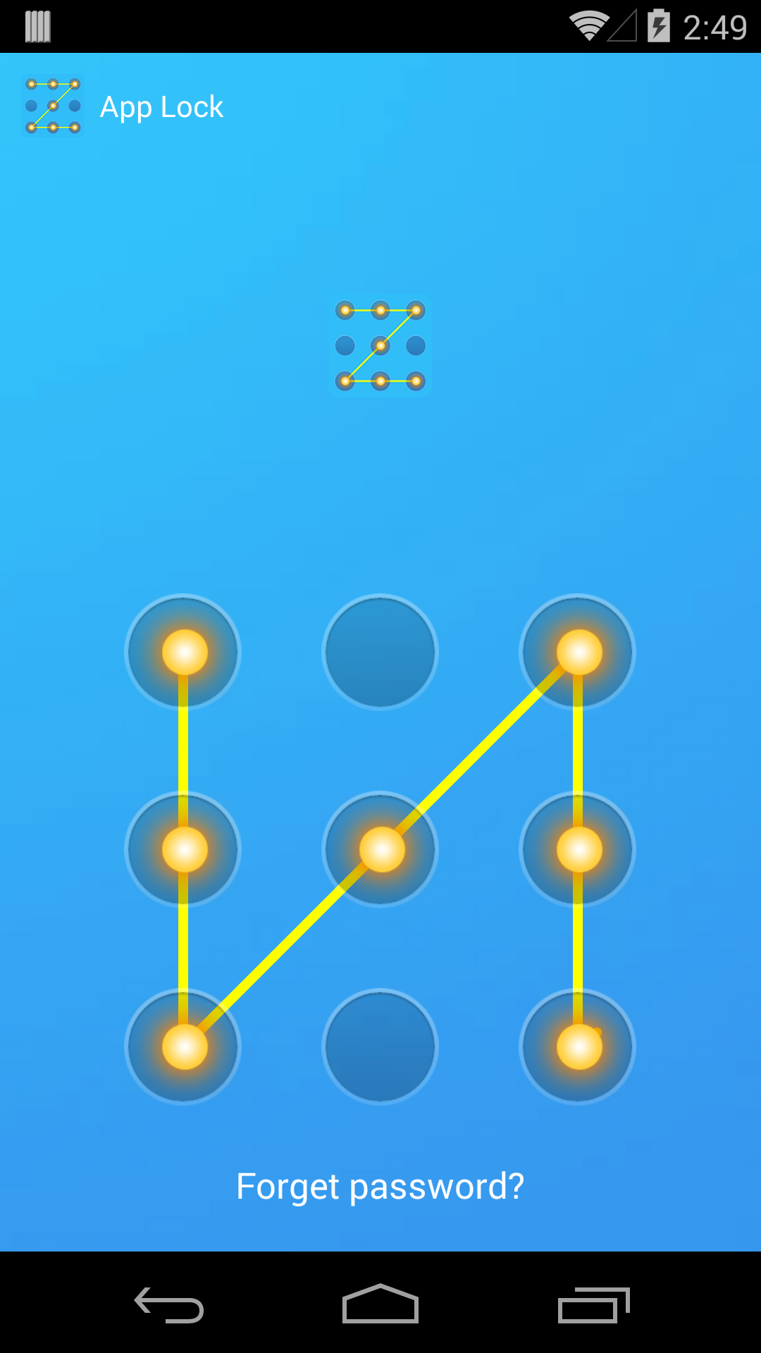 اسکرین شات 1 برنامه App Lock - Privacy Vault