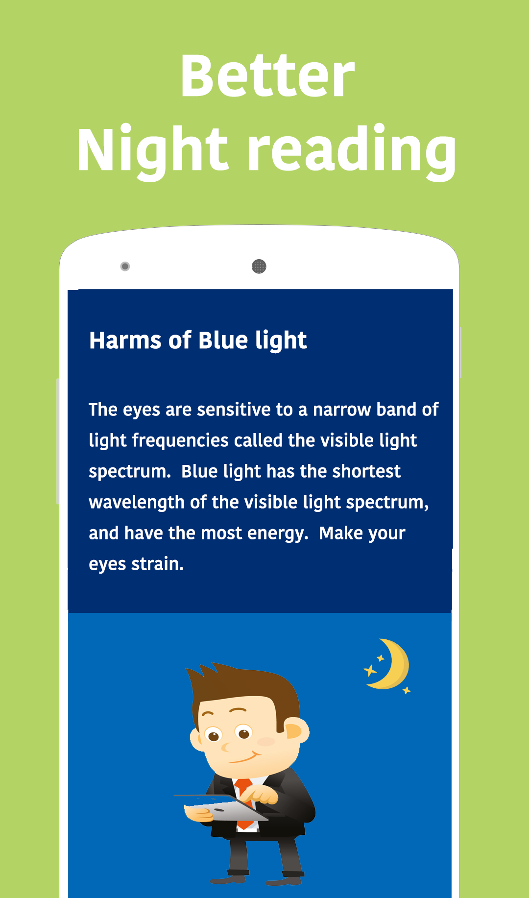 اسکرین شات 3 برنامه Bluelight Filter - Night Mode