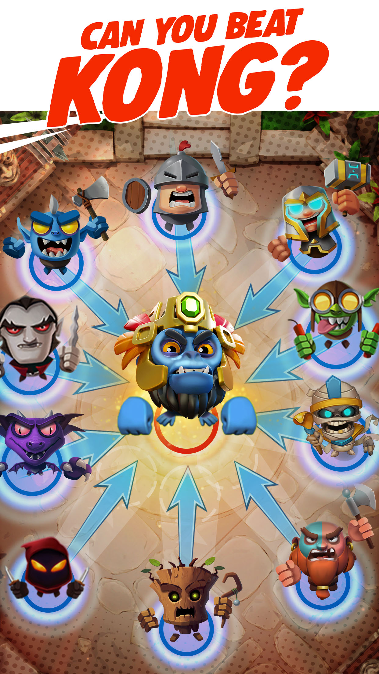 اسکرین شات 1 بازی Smashing Four: PvP Hero bump