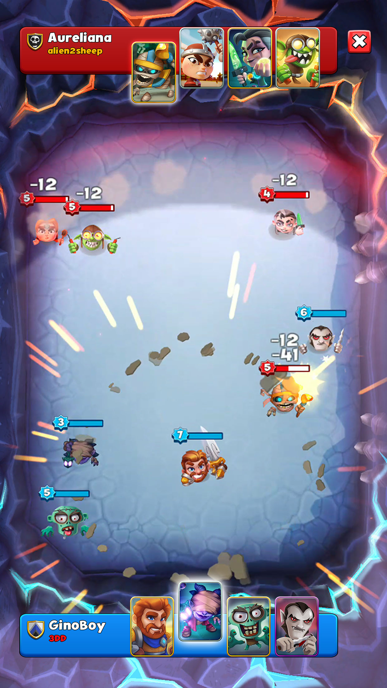 اسکرین شات 7 بازی Smashing Four: PvP Hero bump