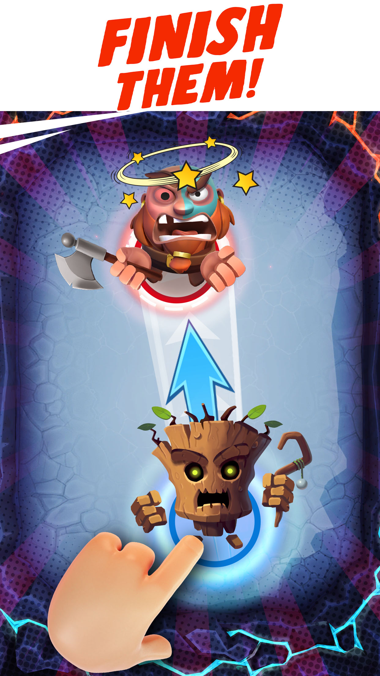 اسکرین شات 1 بازی Smashing Four: PvP Hero bump