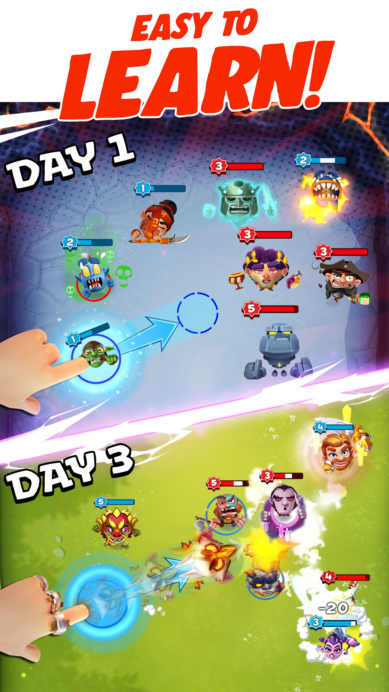 اسکرین شات 1 بازی Smashing Four: PvP Hero bump