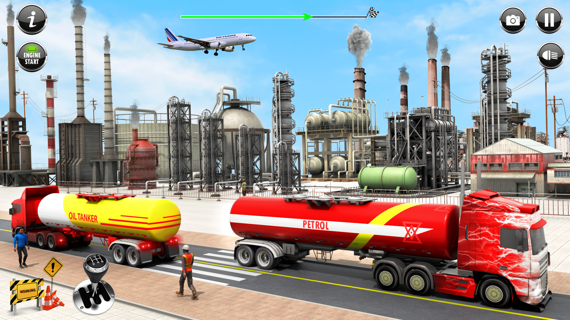 اسکرین شات 6 برنامه Oil Tanker Truck Driving Games