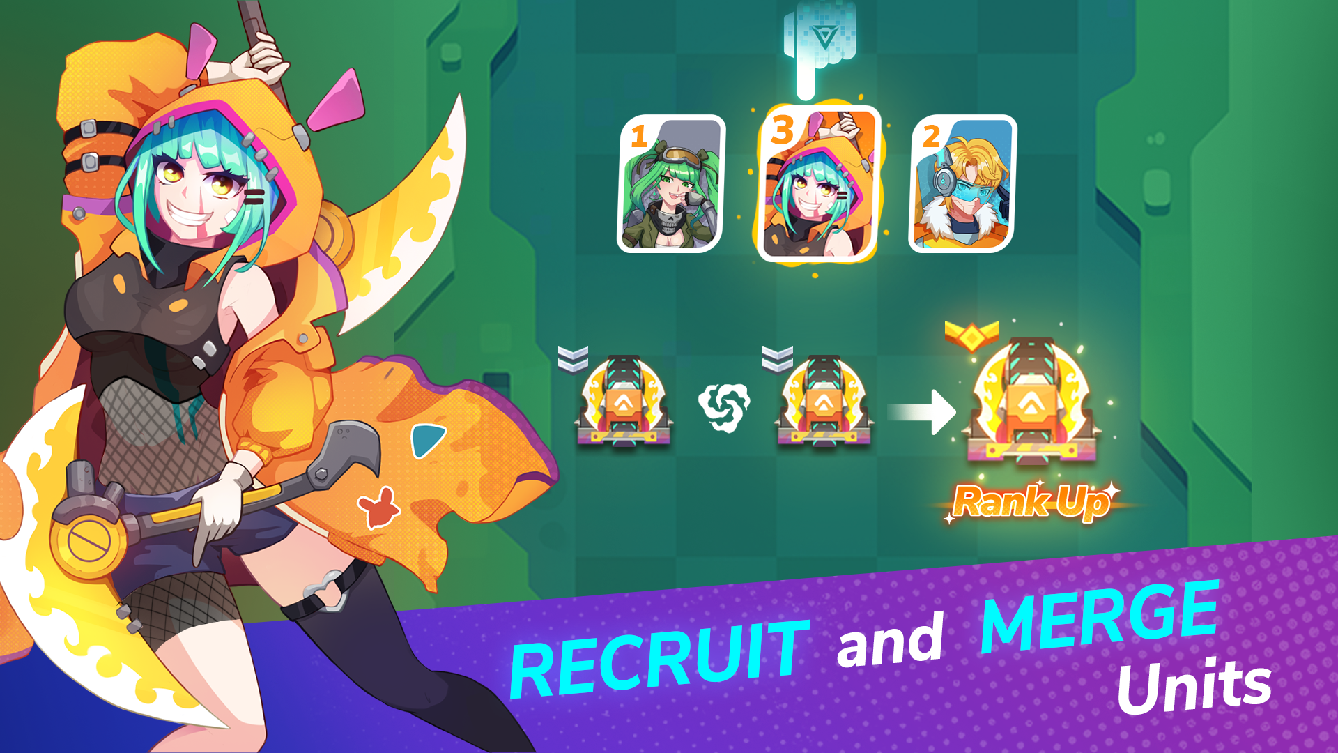 اسکرین شات 3 بازی Merge Adventure: Auto Tank War