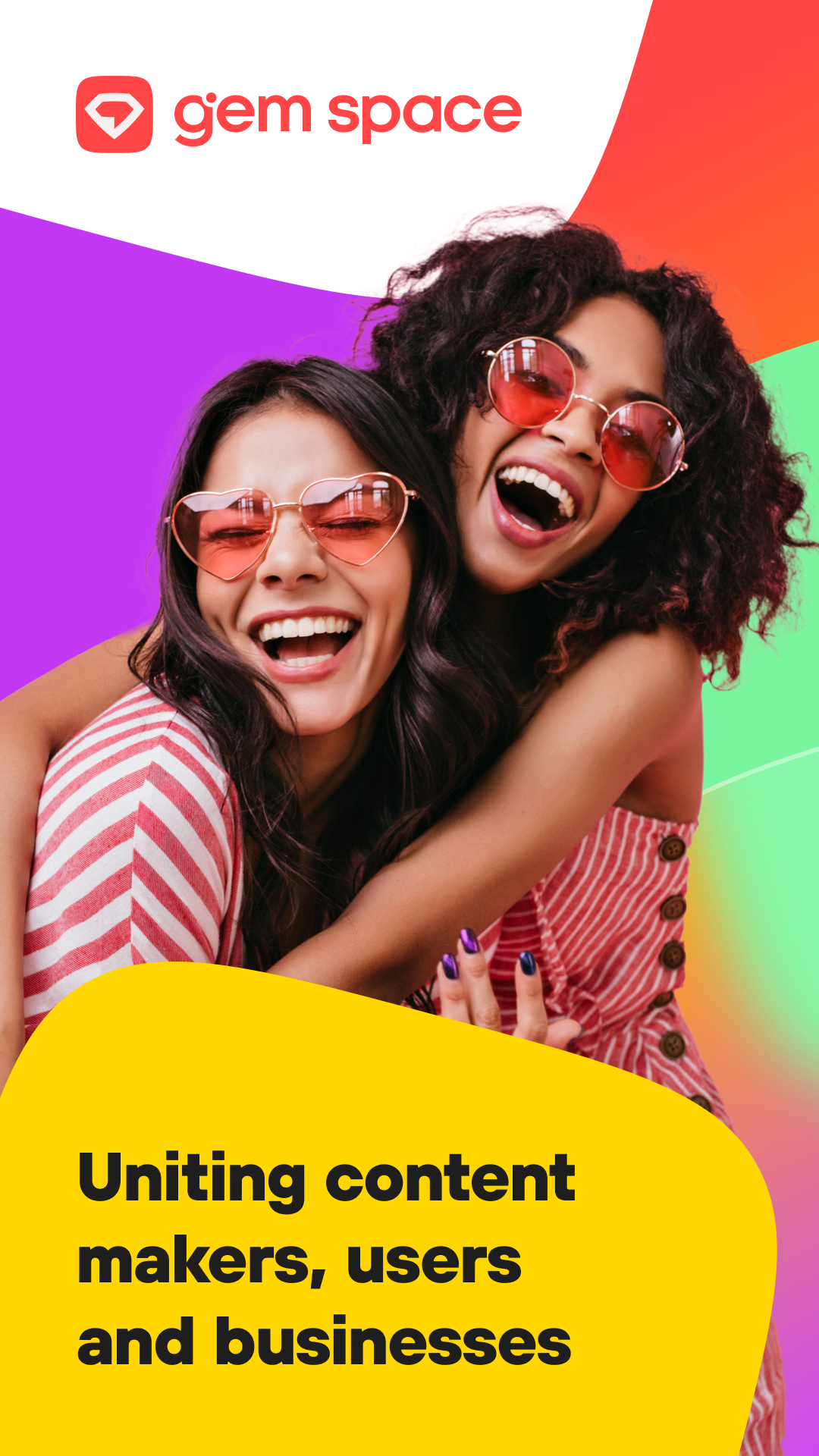 اسکرین شات 1 برنامه Online chat, calls - Gem Space