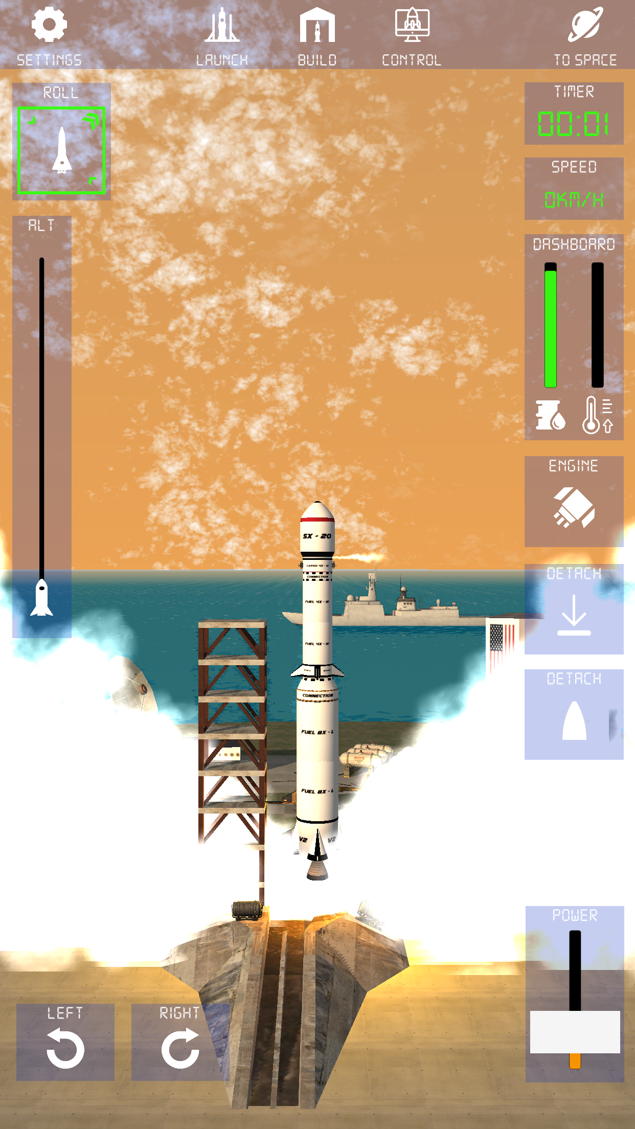 اسکرین شات 1 بازی Space Rocket Exploration