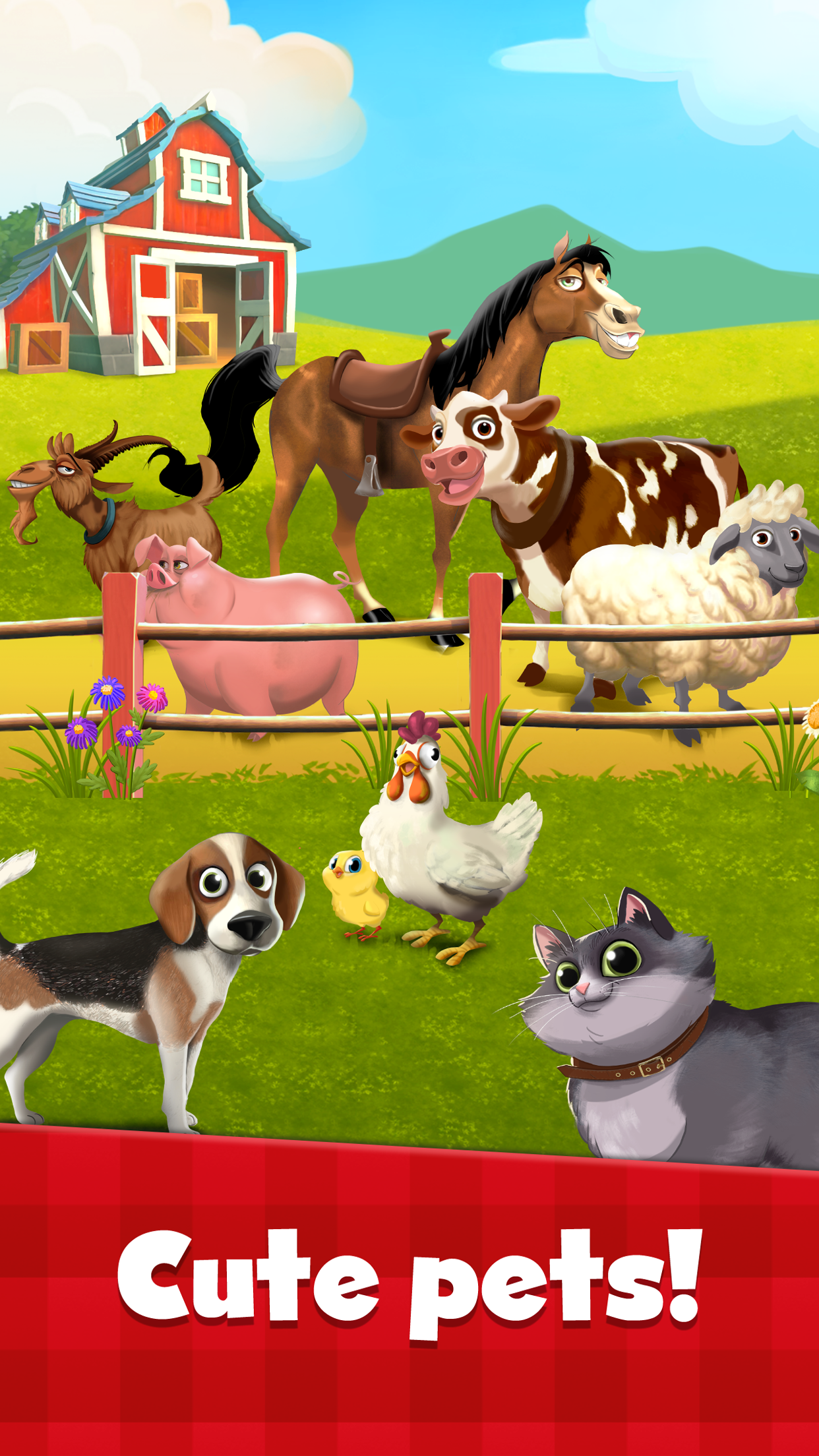 اسکرین شات 3 بازی Happy Town Farm: Farming Games