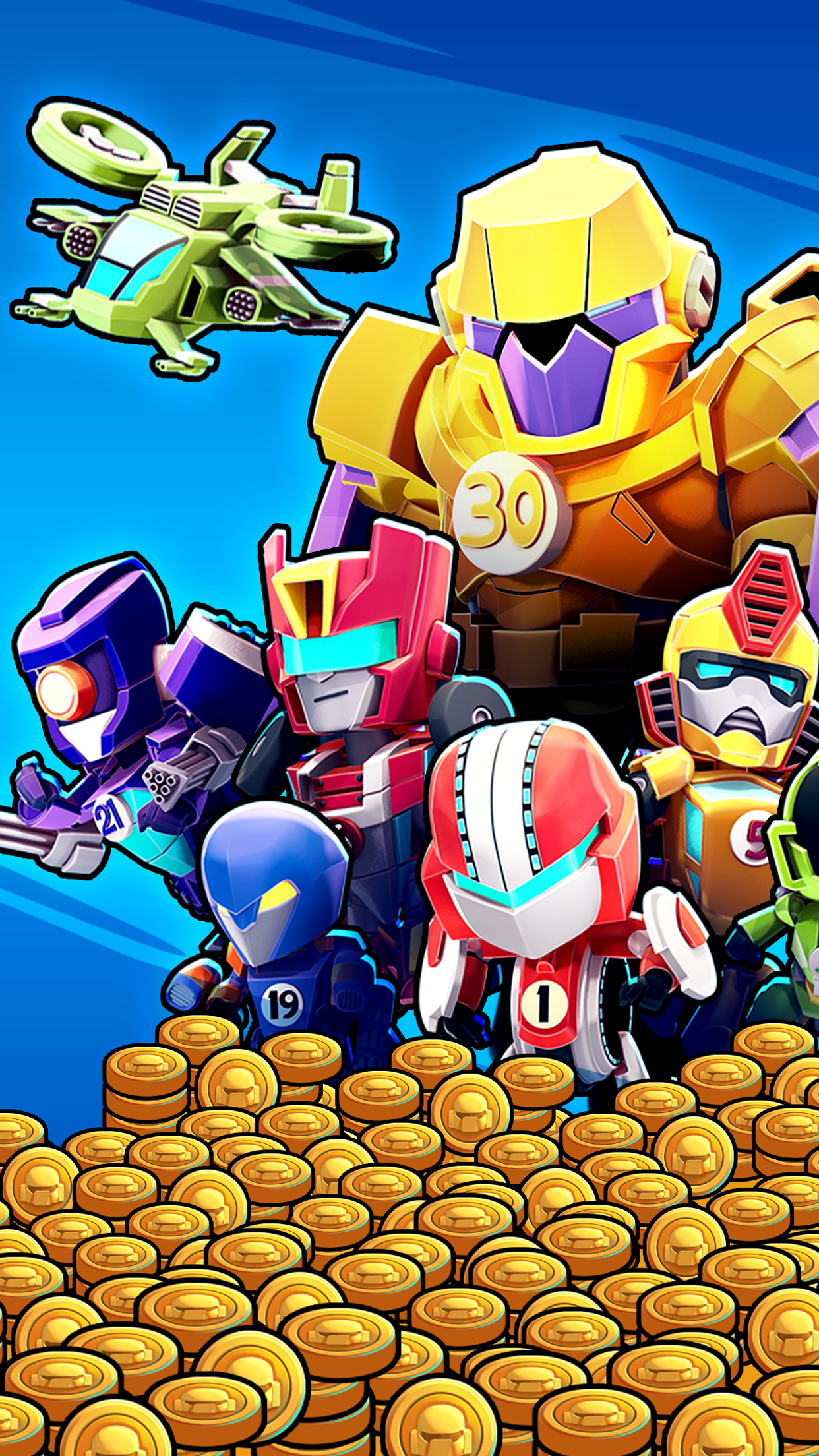 اسکرین شات 7 بازی Merge Plane Robots: Tap Tycoon