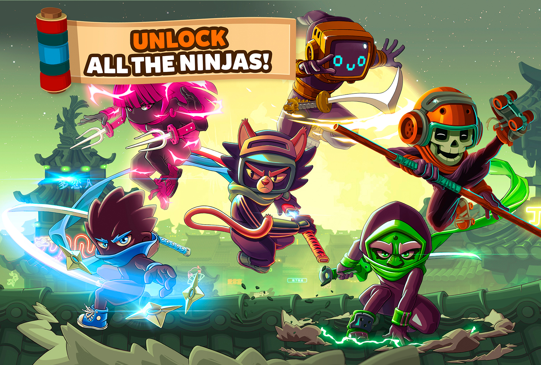 اسکرین شات 3 بازی Ninja Dash Run - Offline Game