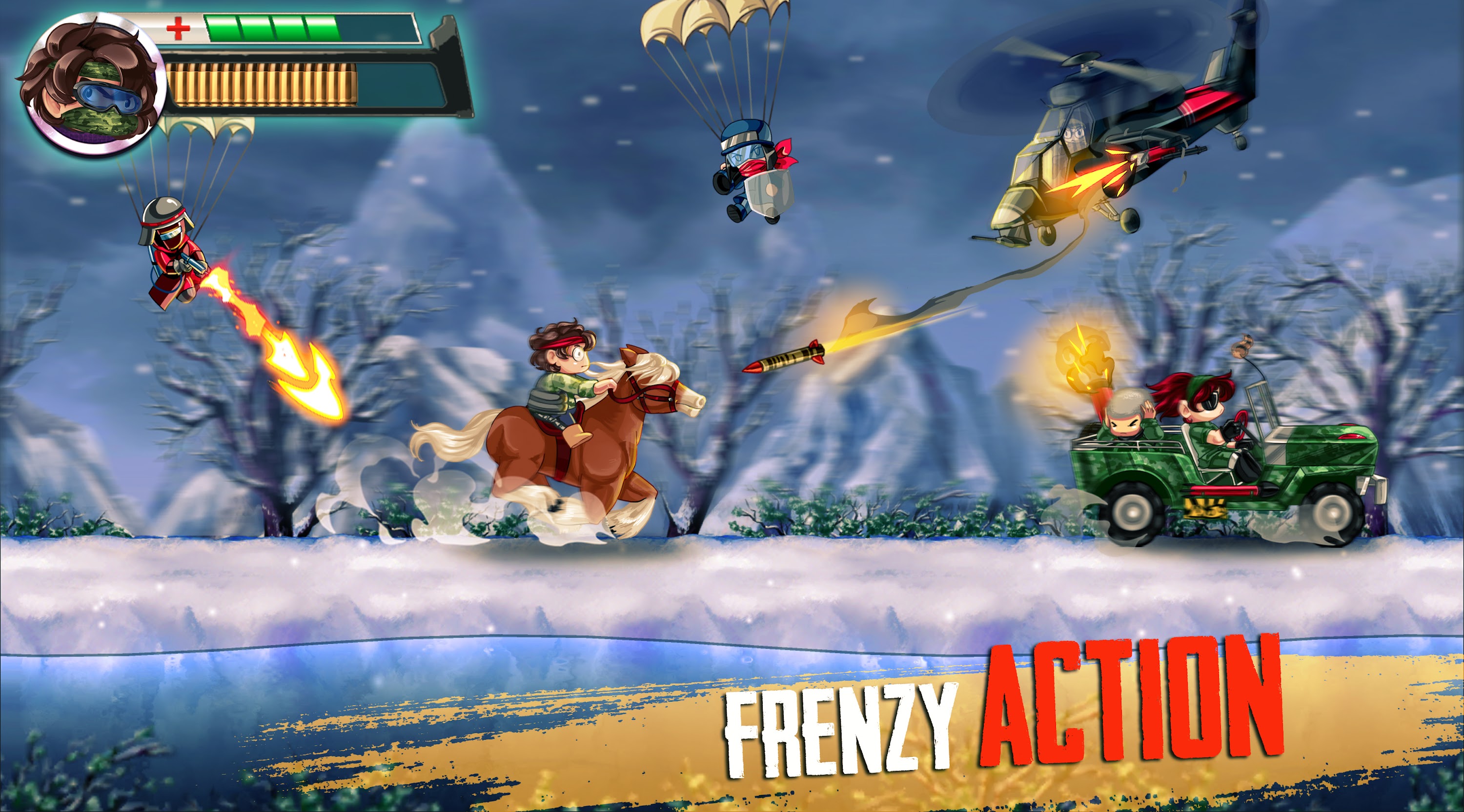 اسکرین شات 2 بازی Ramboat 2 Action Offline Game