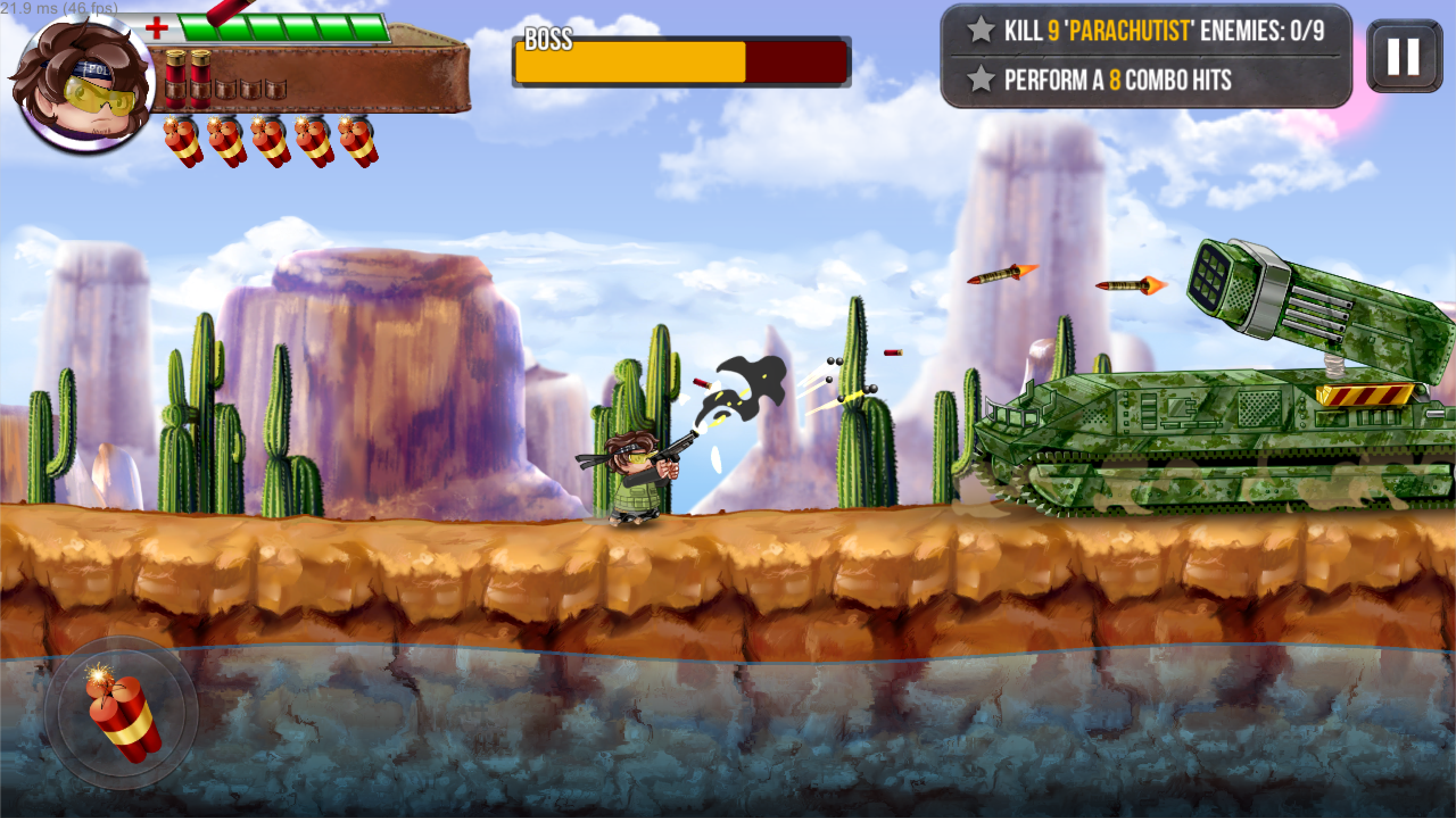 اسکرین شات 4 بازی Ramboat 2 Action Offline Game