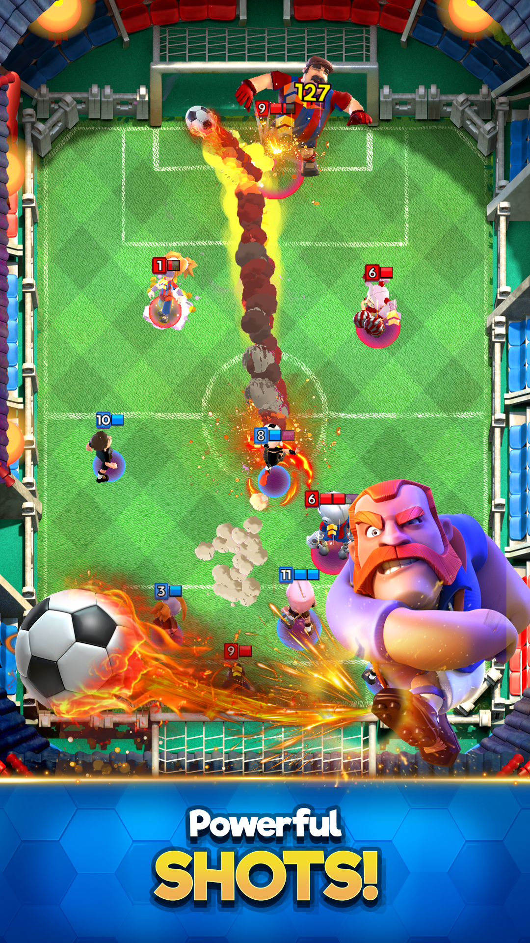 اسکرین شات 2 بازی Soccer Royale: PvP Football